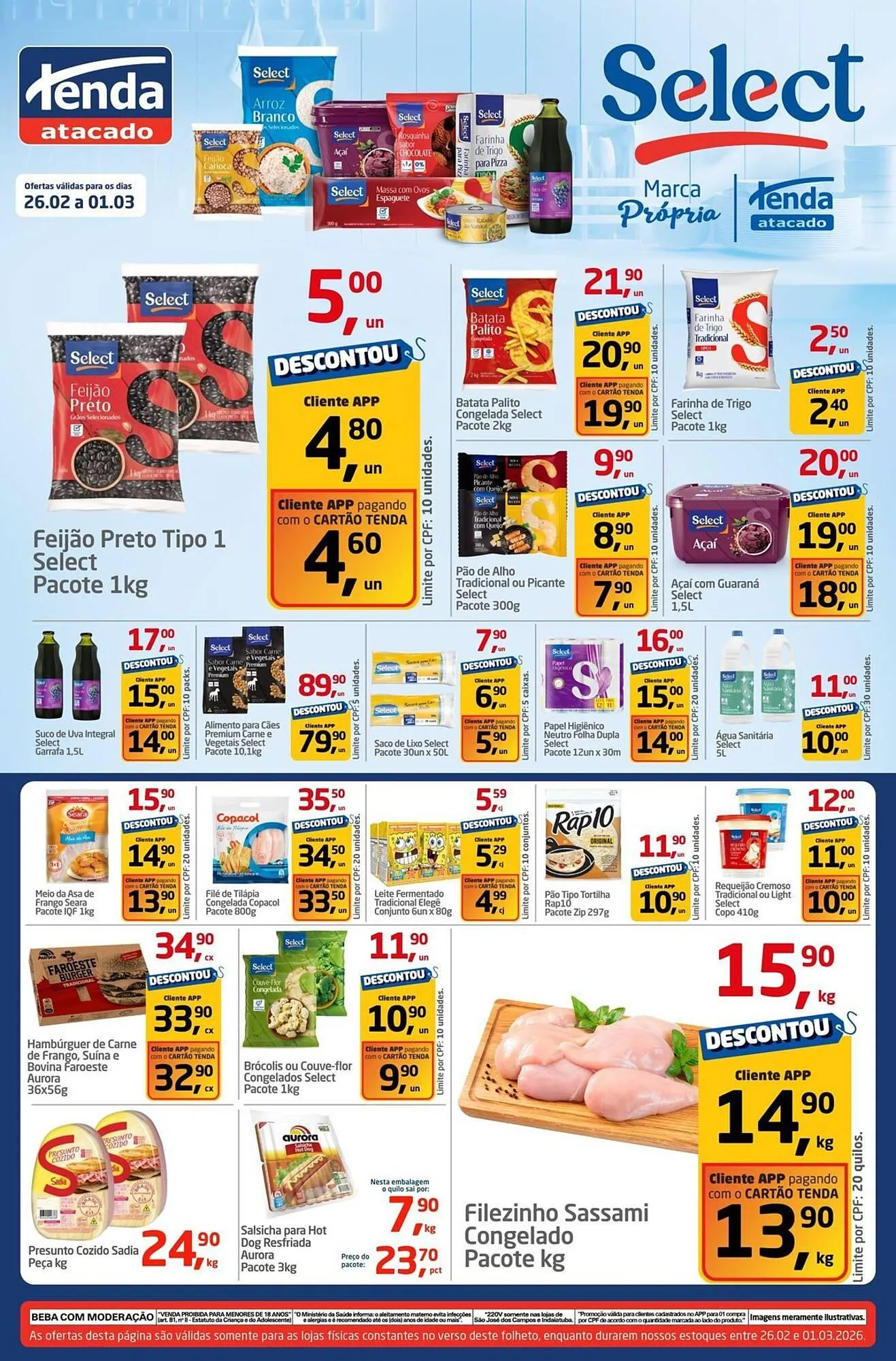 Encarte de Folheto Tenda Atacado 26 de fevereiro até 1 de março 2026 - Pagina 2