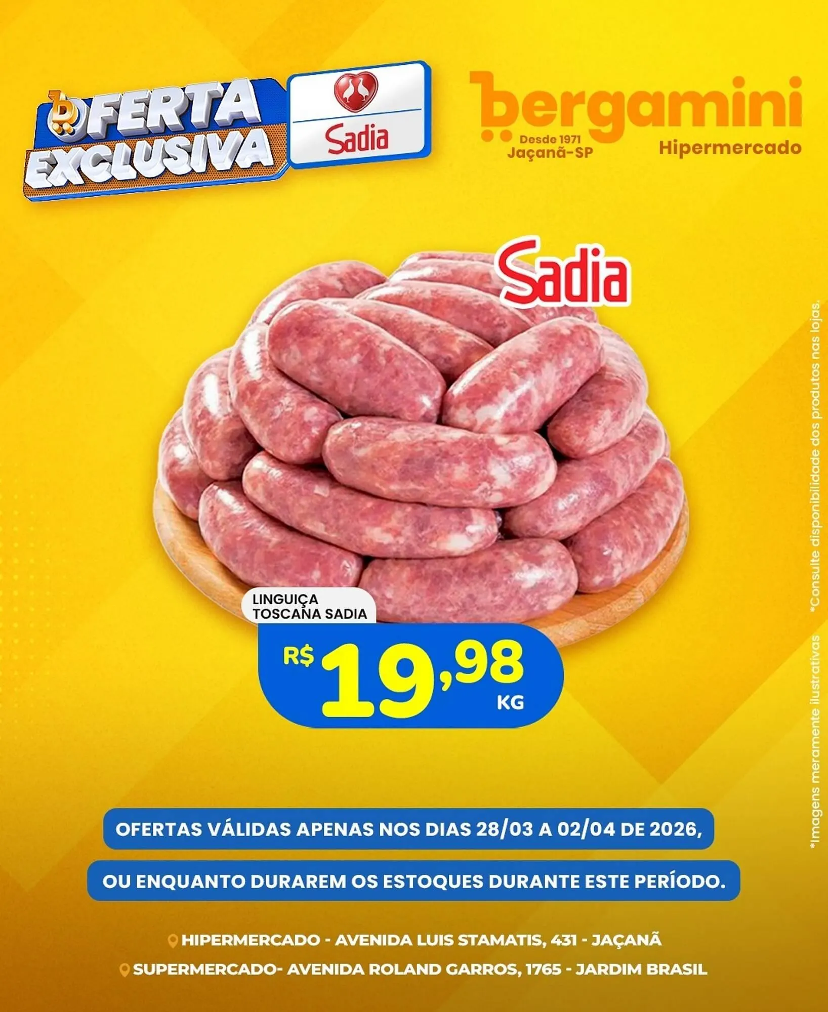 Encarte de Catálogo Supermercado Bergamini 30 de março até 2 de abril 2026 - Pagina 2