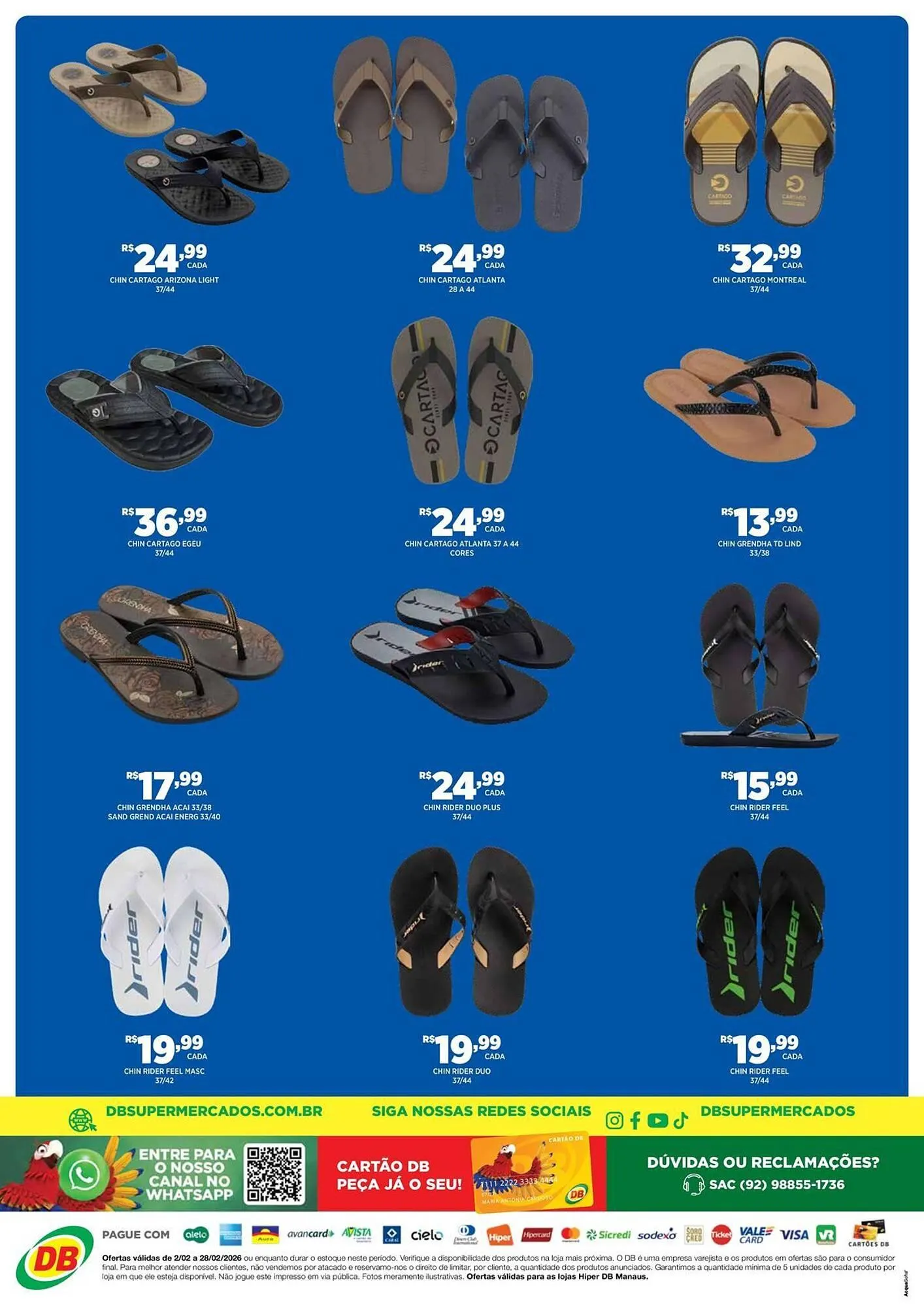 Encarte de Catálogo DB Supermercados 5 de fevereiro até 28 de fevereiro 2026 - Pagina 20