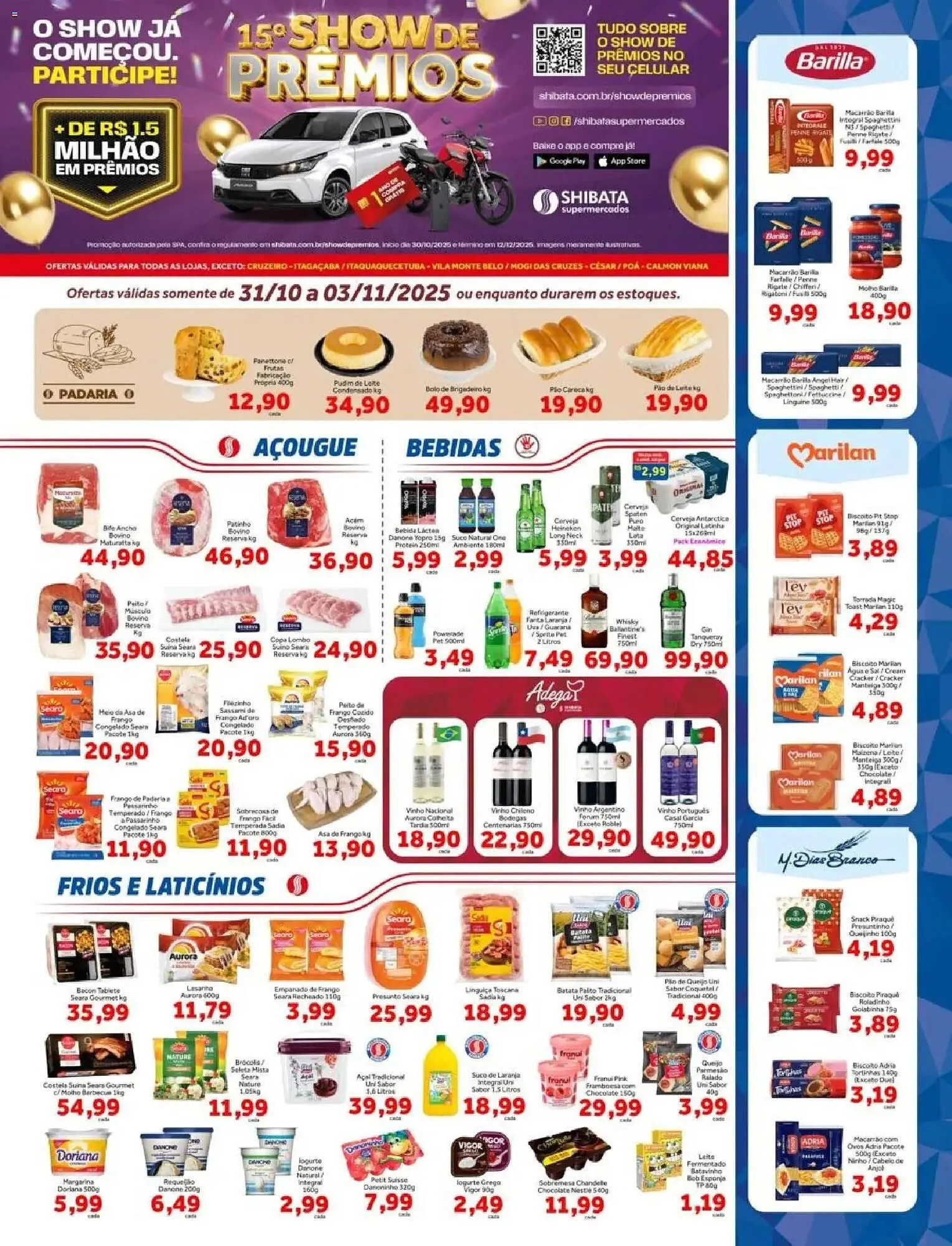 Folheto Shibata Supermercados - 1