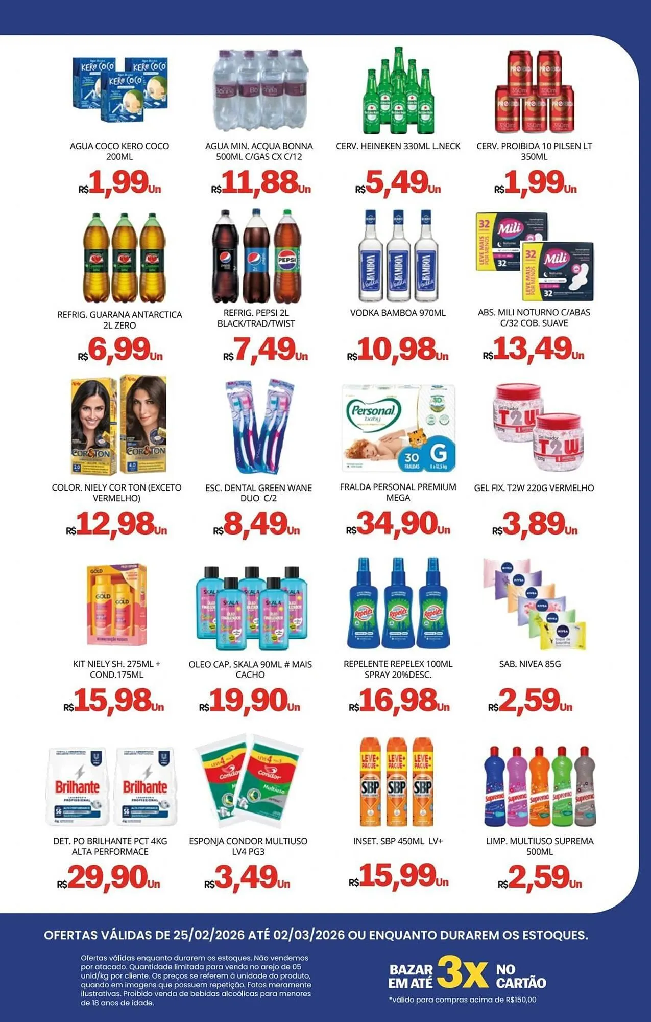 Encarte de Catálogo Supermercado Vitorino 26 de fevereiro até 2 de março 2026 - Pagina 3