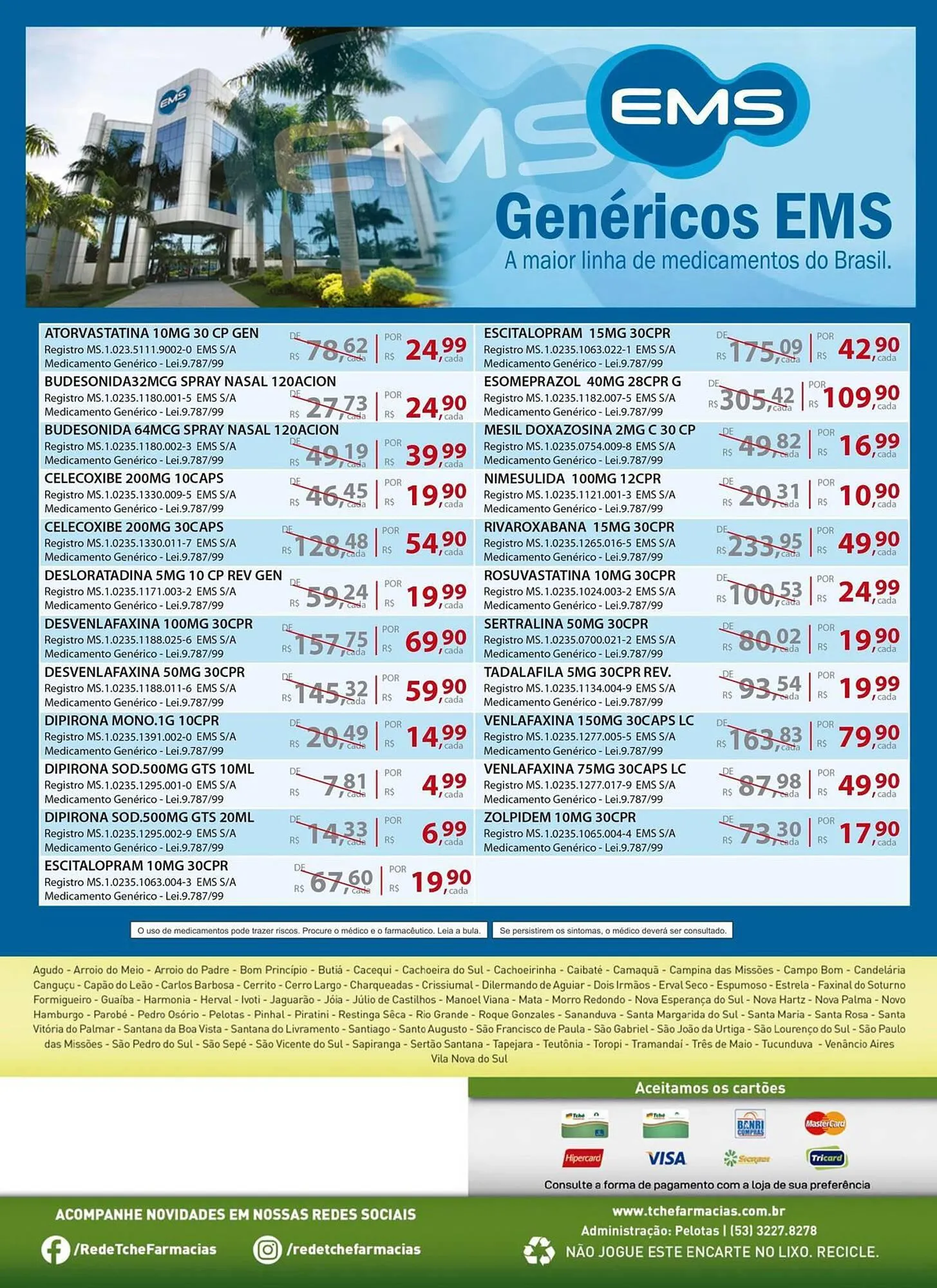 Encarte de Catálogo Tchê Farmácias 3 de janeiro até 28 de fevereiro 2024 - Pagina 8