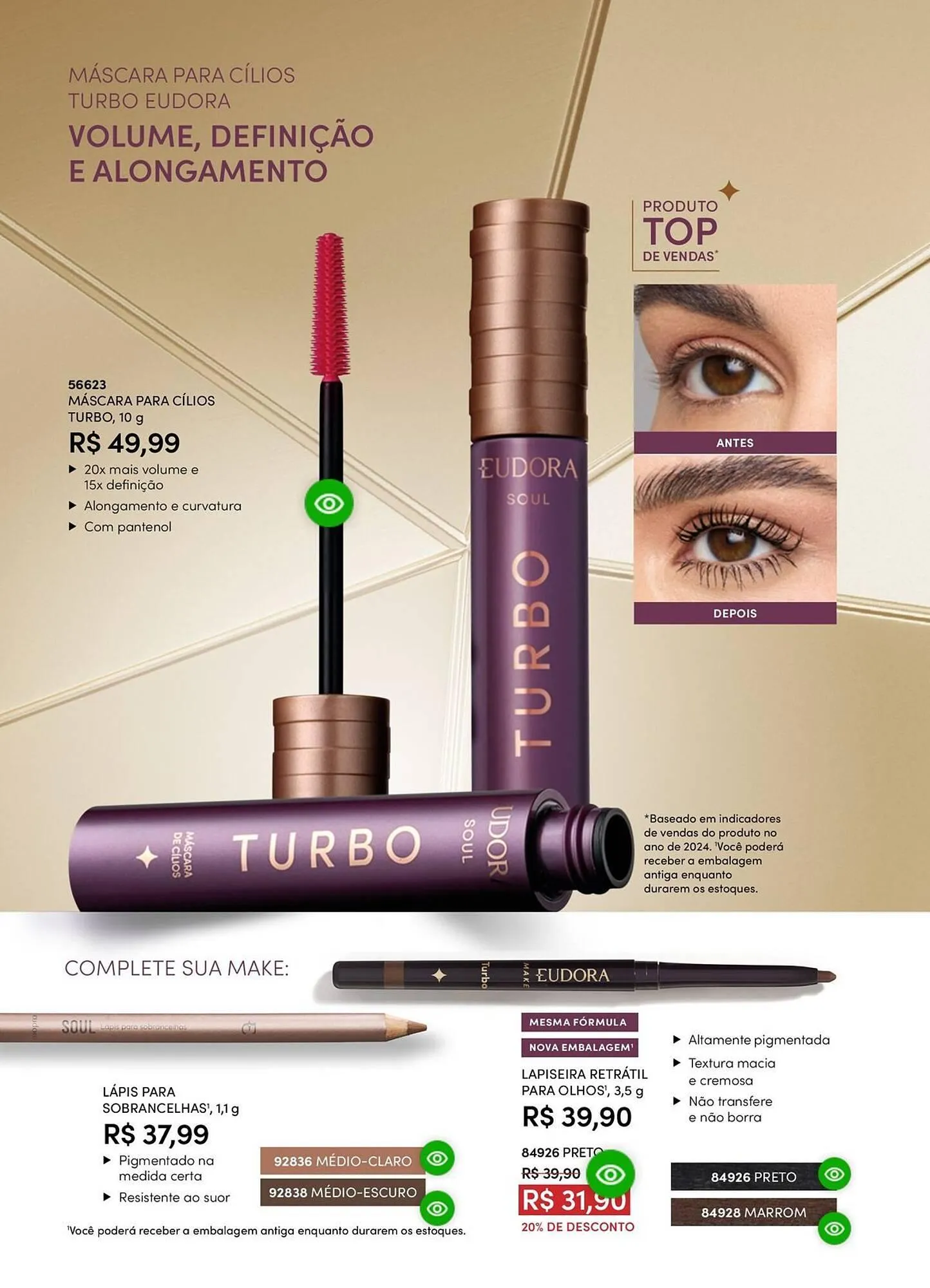 Encarte de Catálogo Eudora 8 de outubro até 8 de novembro 2025 - Pagina 98