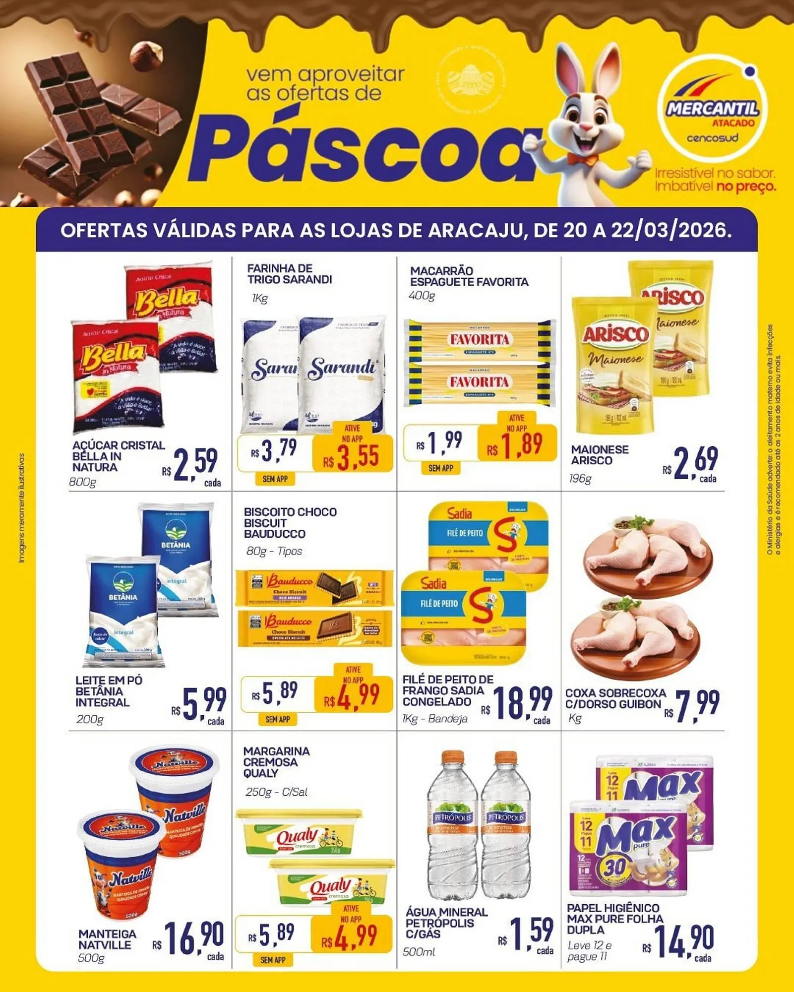 Encarte de Folheto Mercantil Rodrigues 20 de março até 22 de março 2026 - Pagina 1