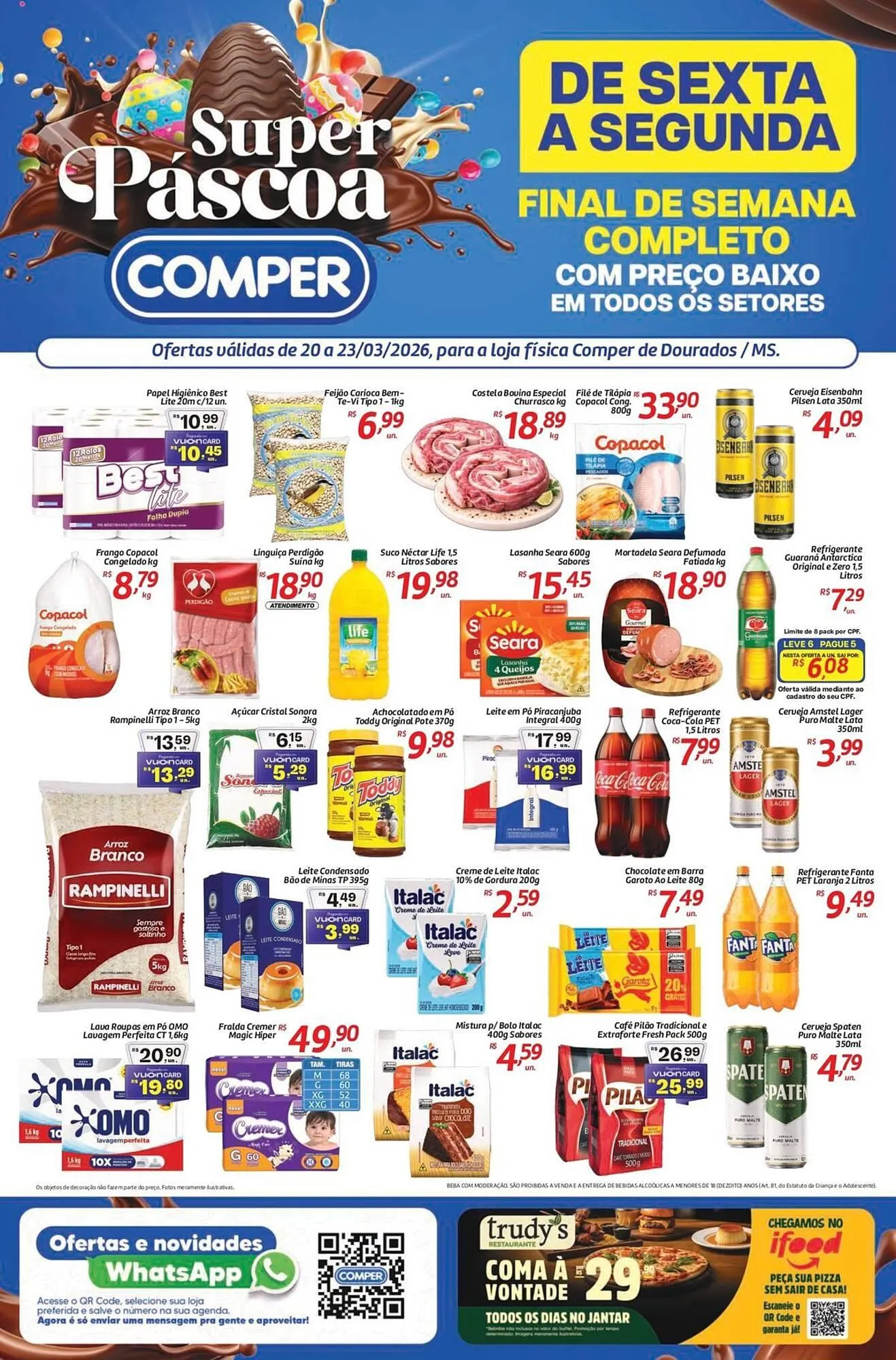 Encarte de Folheto Comper 23 de março até 23 de março 2026 - Pagina 1