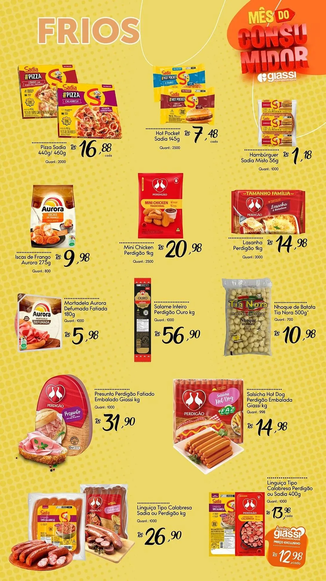 Encarte de Encarte Giassi Supermercados 13 de março até 26 de março 2026 - Pagina 16