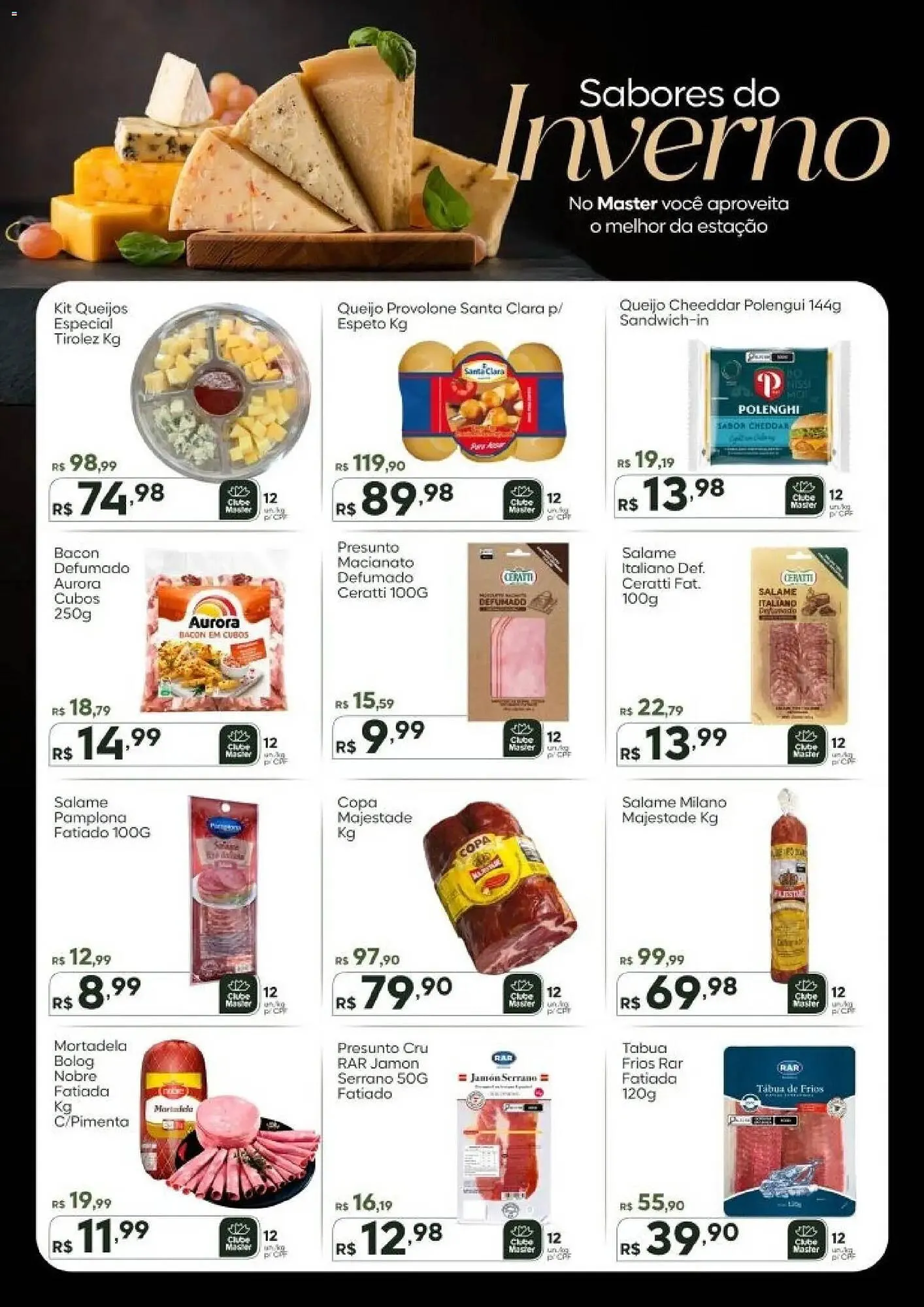 Encarte de Folheto Master Supermercados 11 de maio até 14 de junho 2026 - Pagina 8
