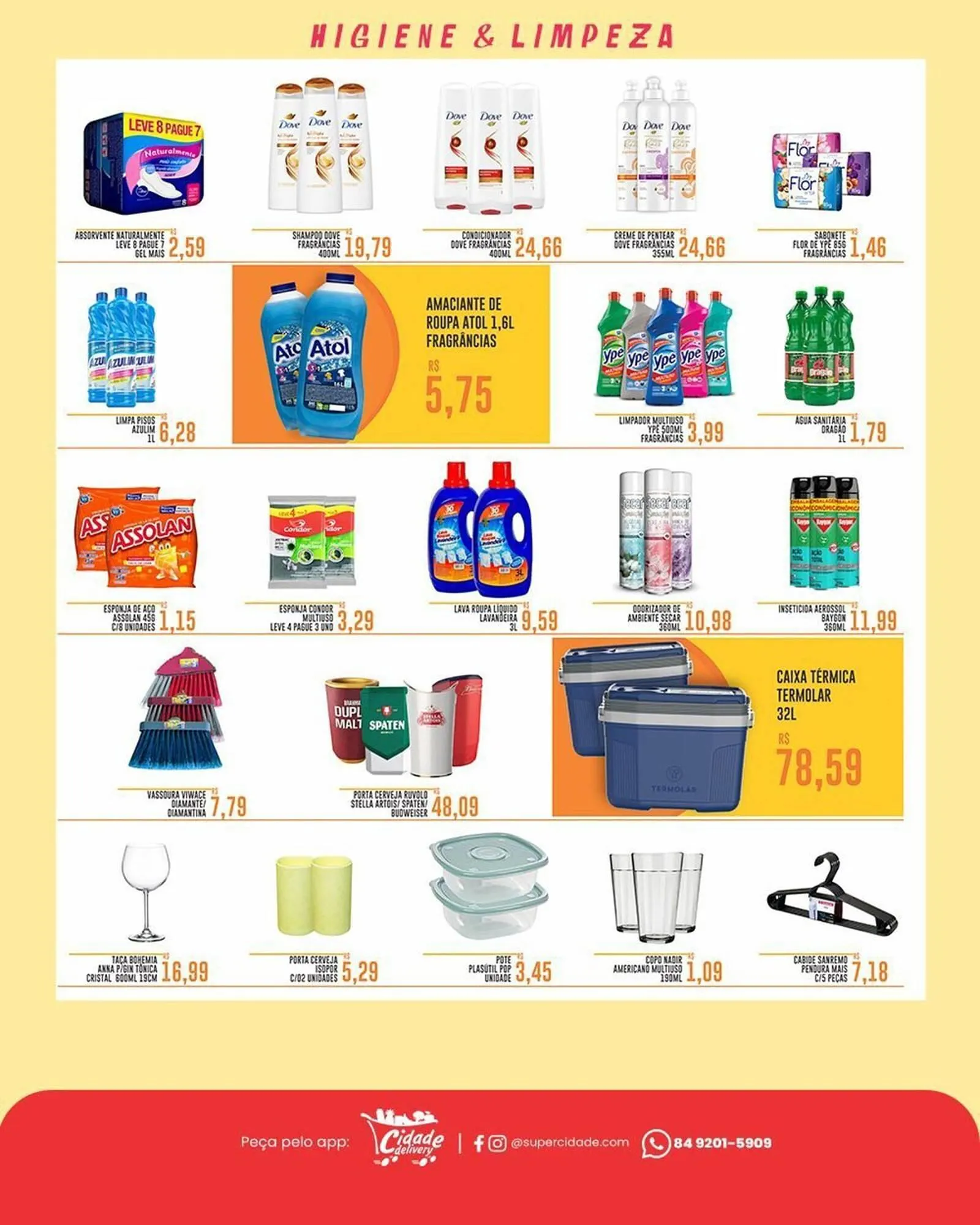 Encarte de Catálogo Cidade Supermercados 7 de julho até 10 de julho 2025 - Pagina 2