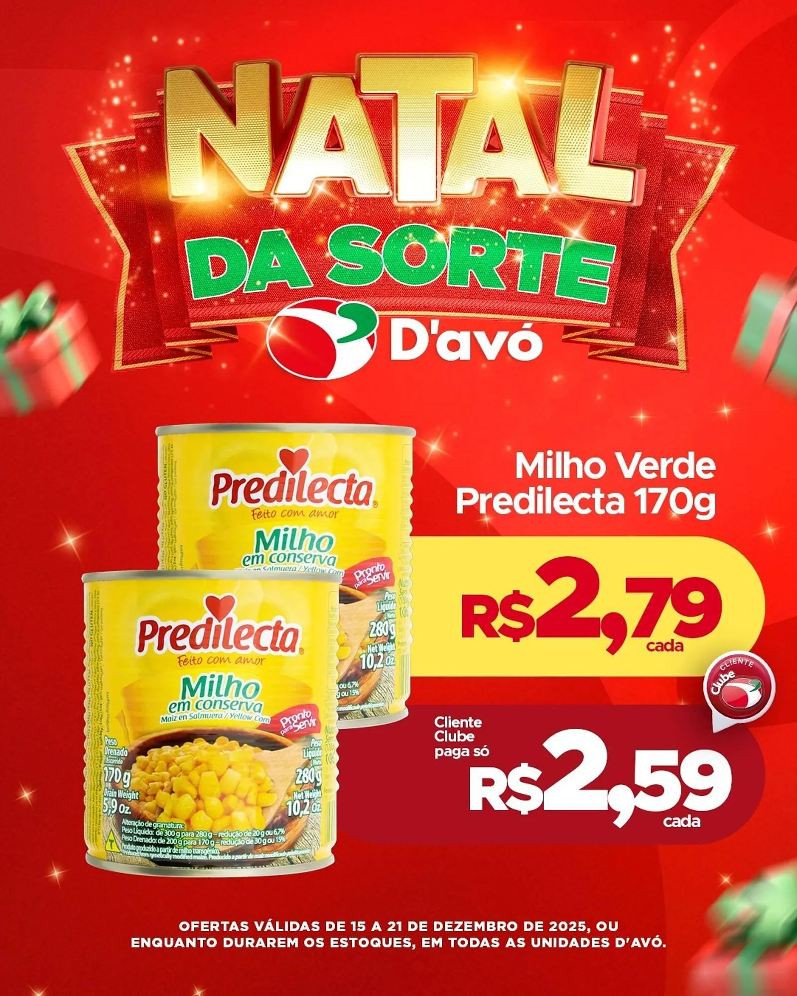Encarte de Catálogo D'avó Supermercado 15 de dezembro até 21 de dezembro 2025 - Pagina 2