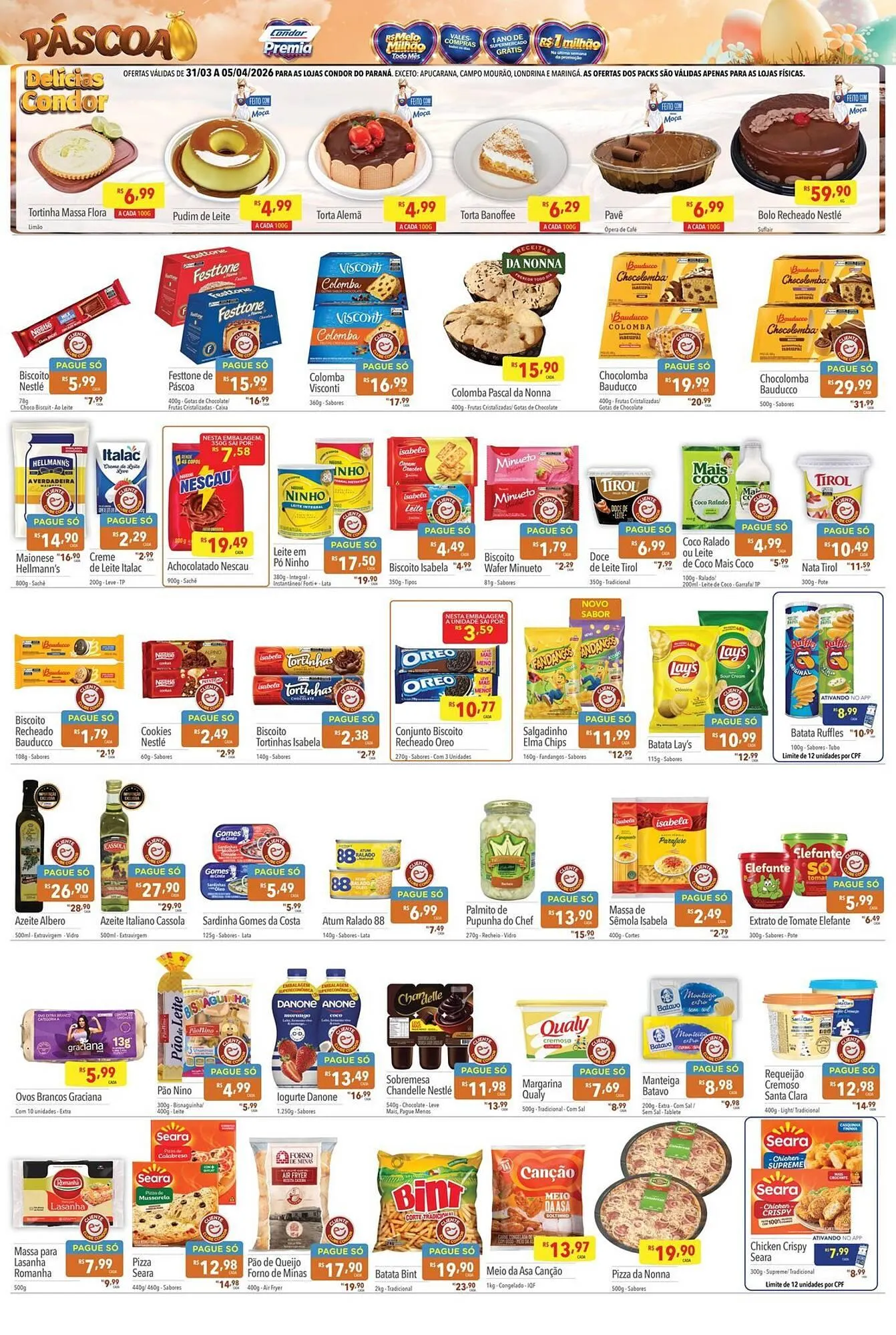 Encarte de Catálogo Supermercados Condor 31 de março até 5 de abril 2026 - Pagina 2