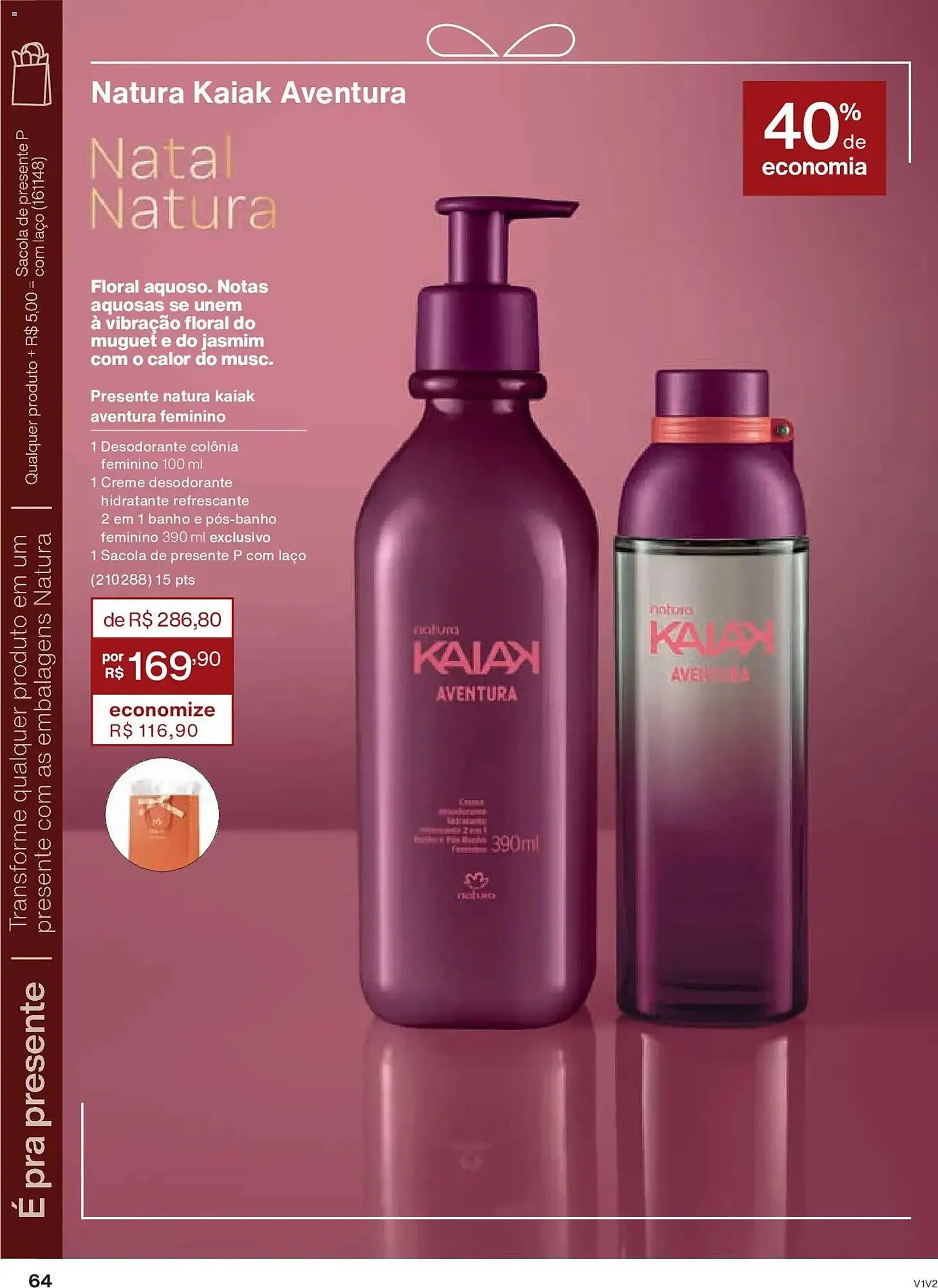Encarte de Catálogo Natura 30 de outubro até 27 de novembro 2025 - Pagina 64