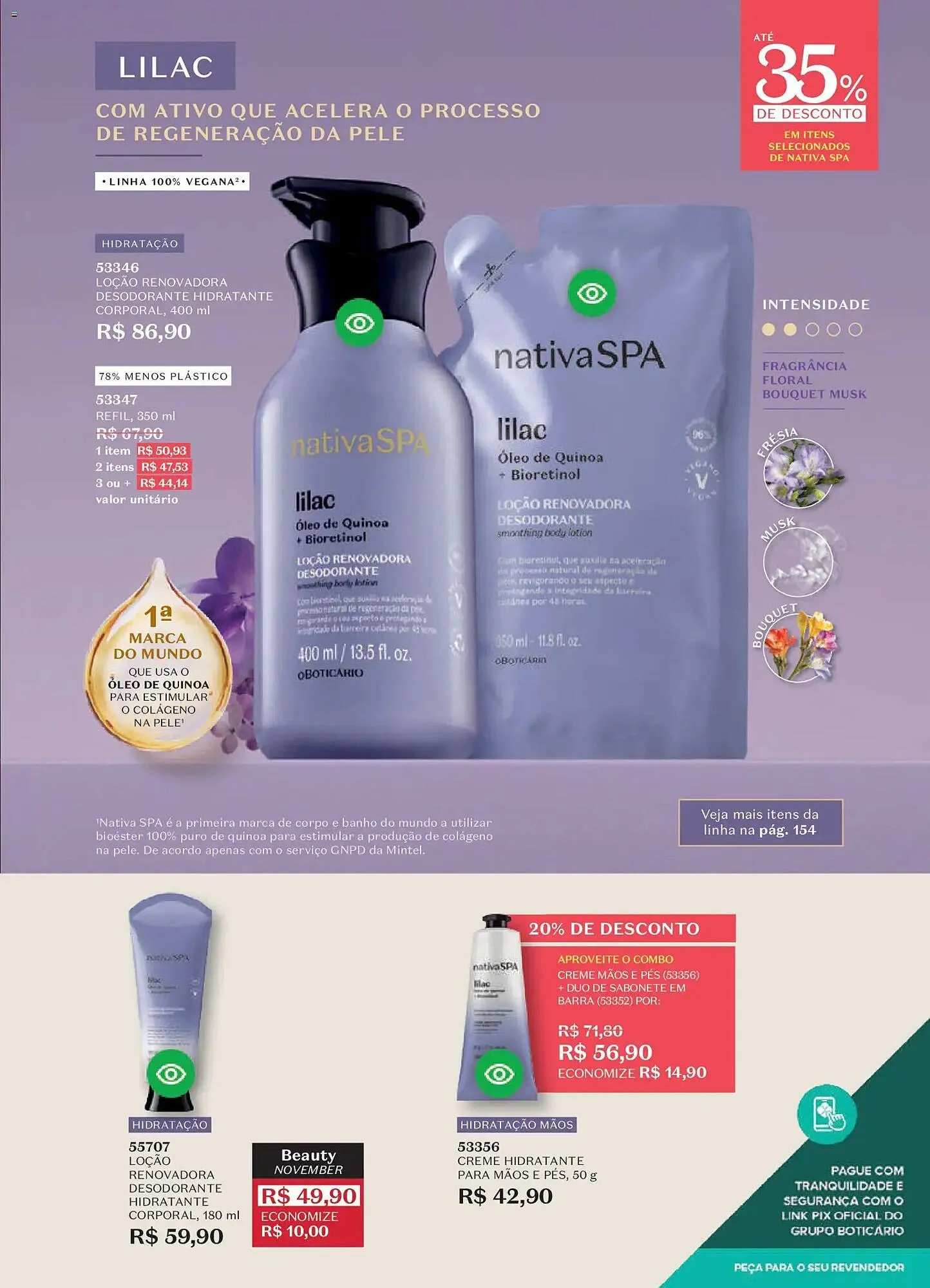 Encarte de Catálogo O Boticário 3 de novembro até 30 de novembro 2025 - Pagina 160