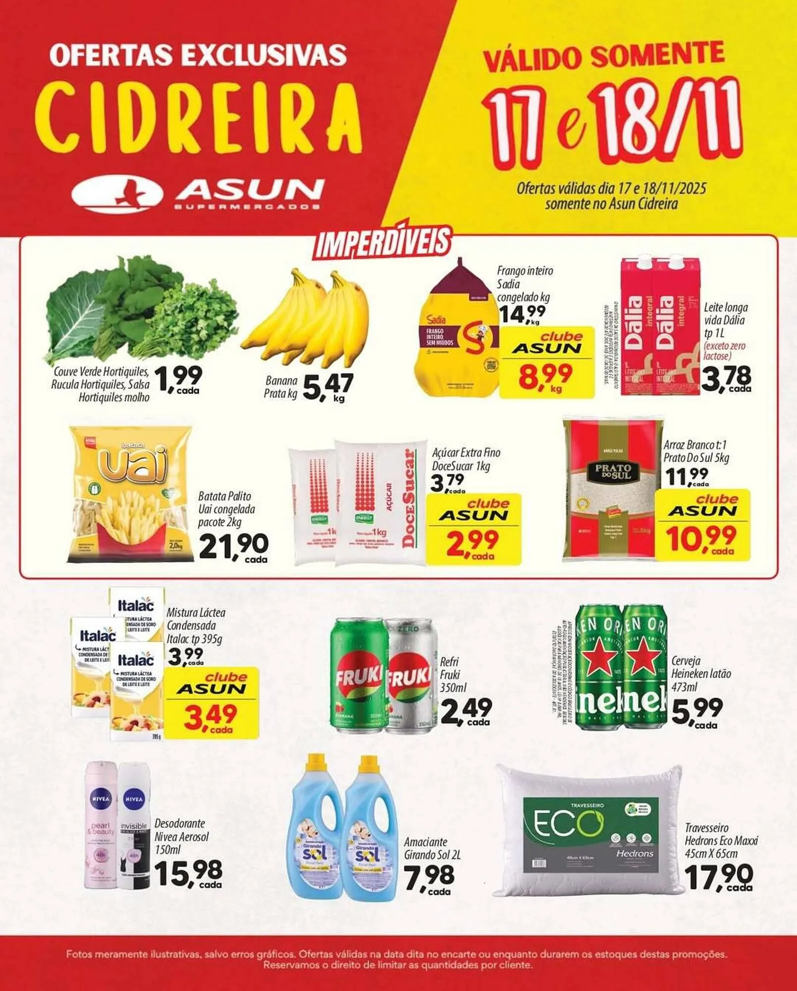 Encarte de Encarte Asun 17 de novembro até 18 de novembro 2025 - Pagina 1