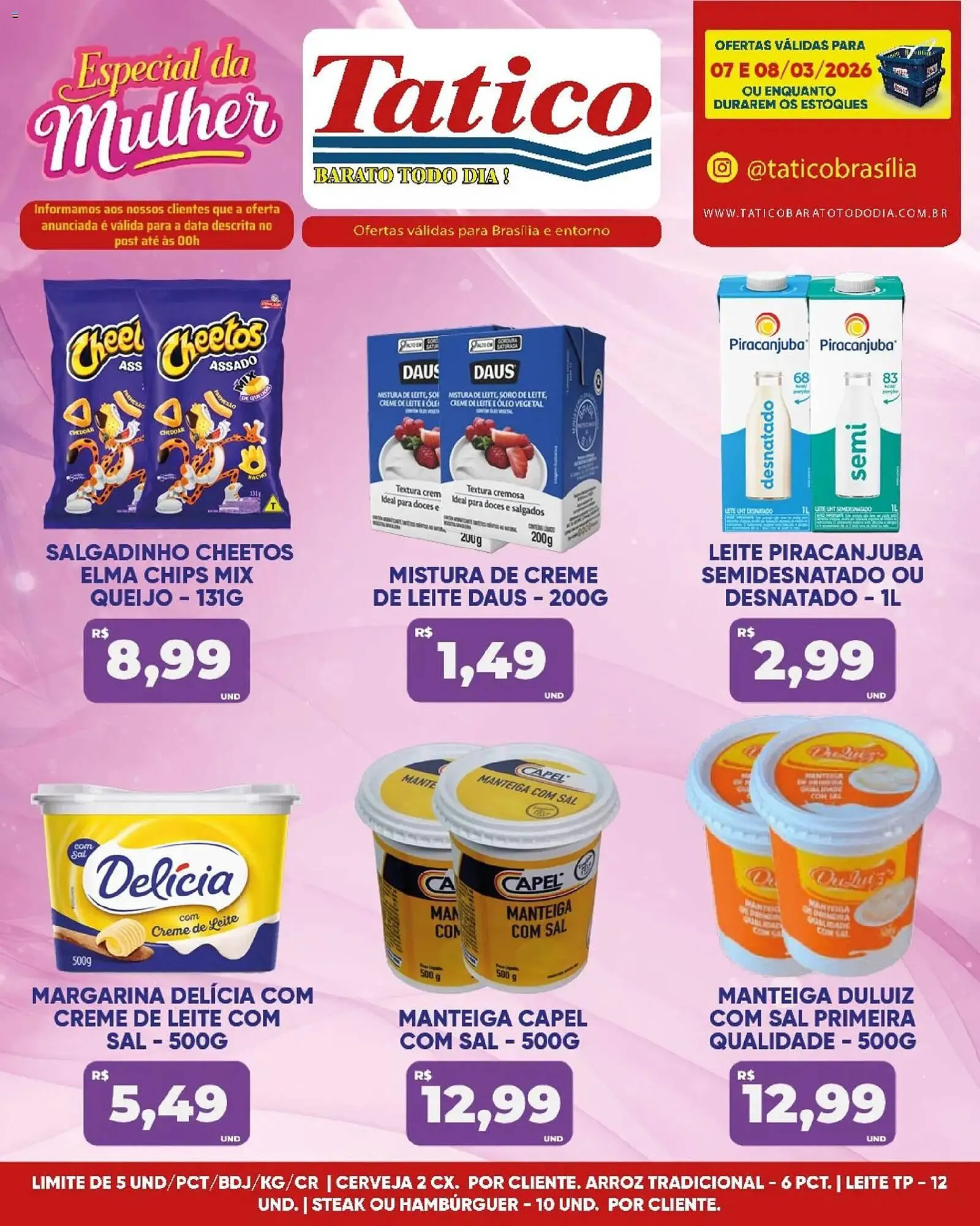 Encarte de Tabloide Tatico 7 de março até 8 de março 2026 - Pagina 8