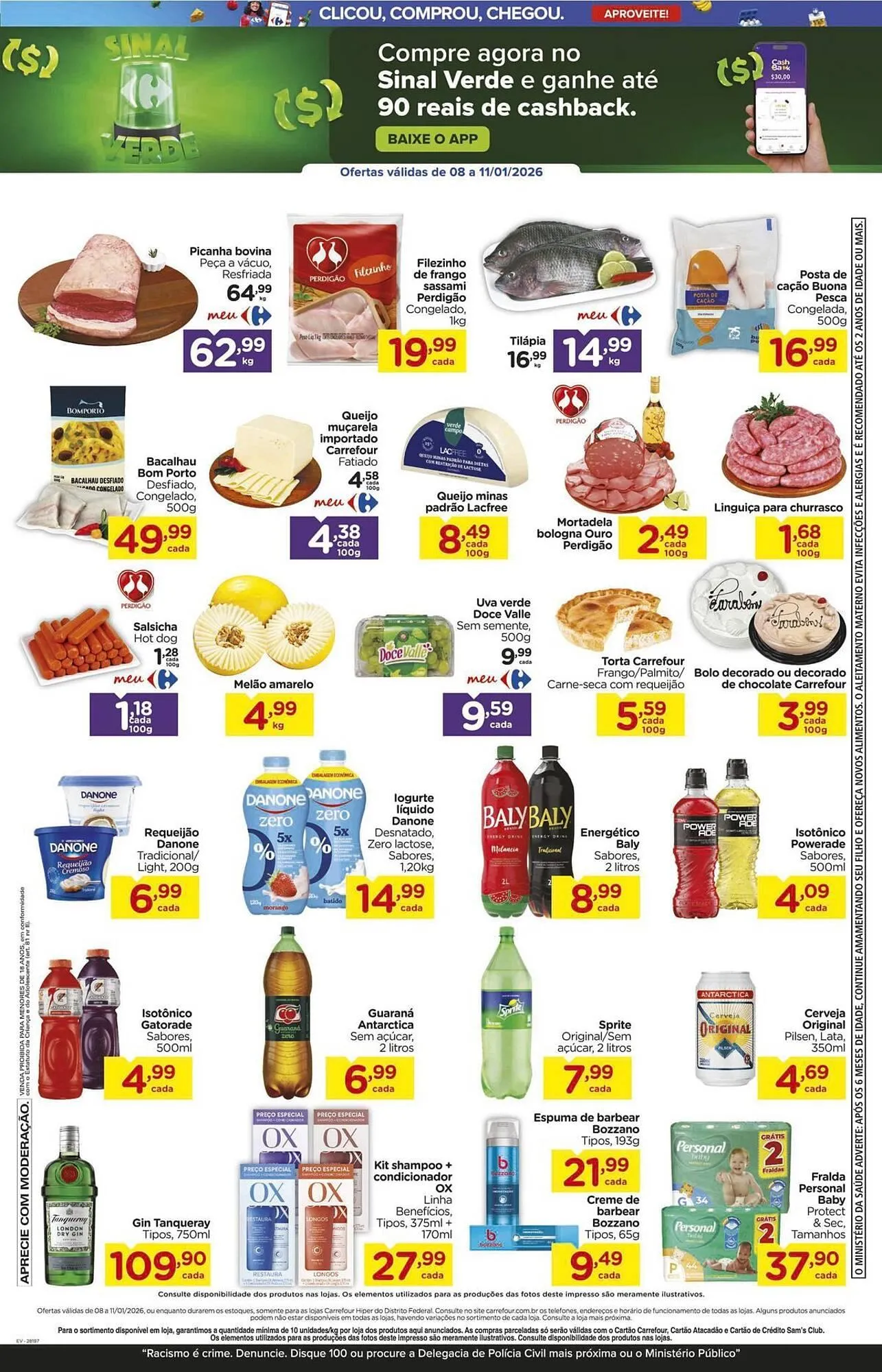 Encarte de Folheto Carrefour 8 de janeiro até 11 de janeiro 2026 - Pagina 2
