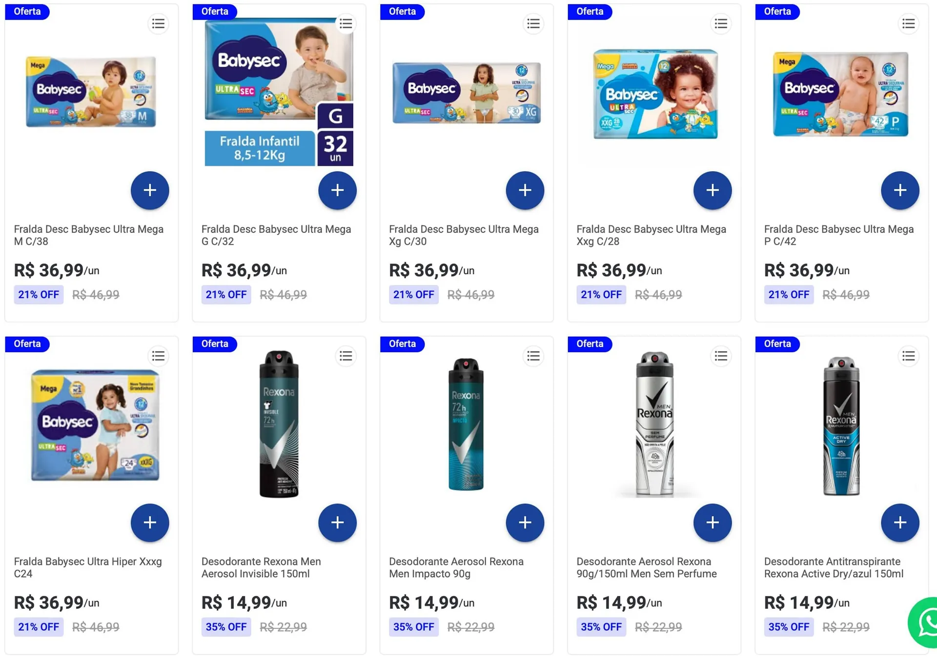 Catálogo Barracão Supermercado - 1