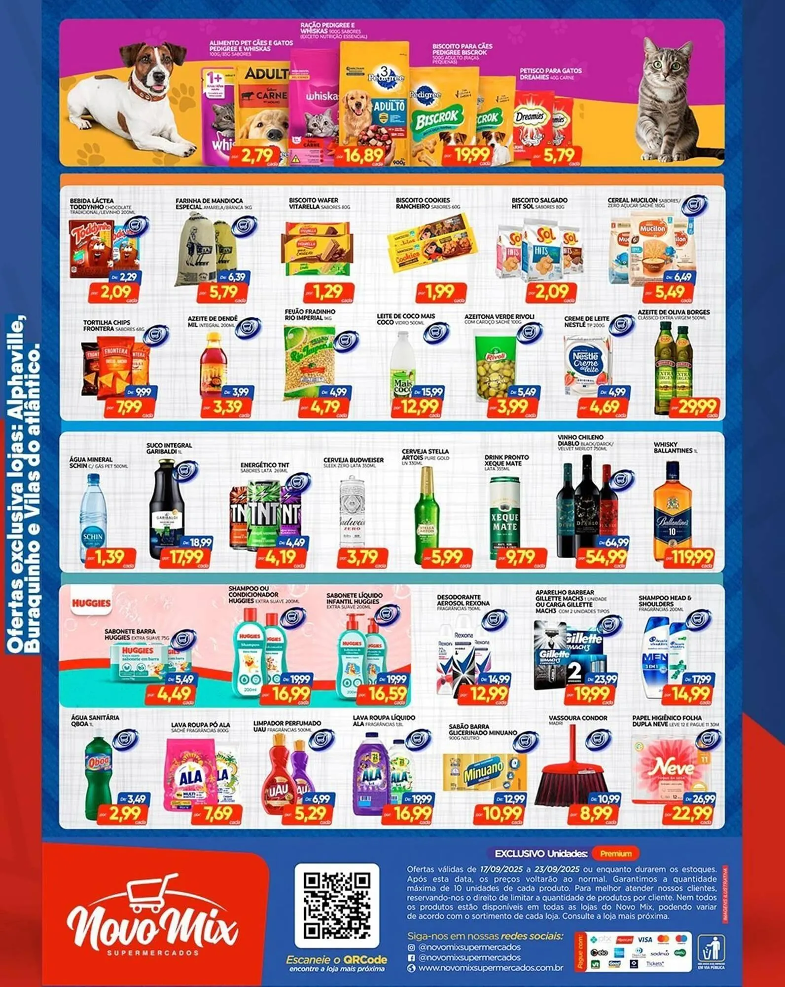 Encarte de Encarte Novo Mix 17 de setembro até 23 de setembro 2025 - Pagina 1