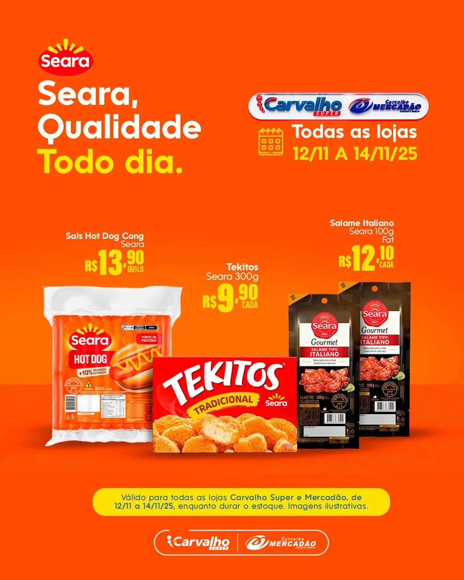 Encarte de Catálogo Carvalho Supermercado 12 de novembro até 14 de novembro 2025 - Pagina 2