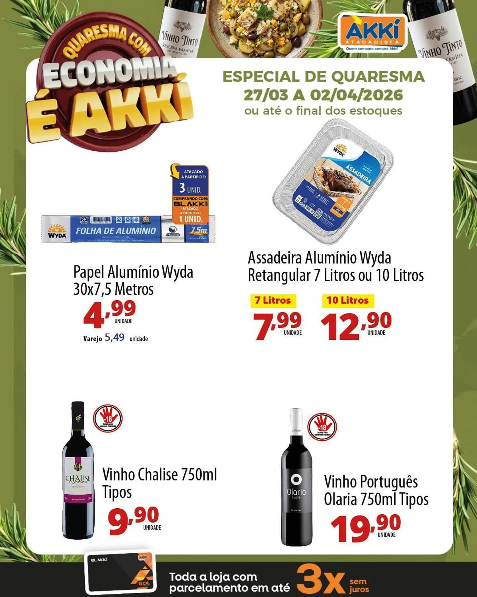 Encarte de Folheto Akki Atacadista 27 de março até 2 de abril 2026 - Pagina 5