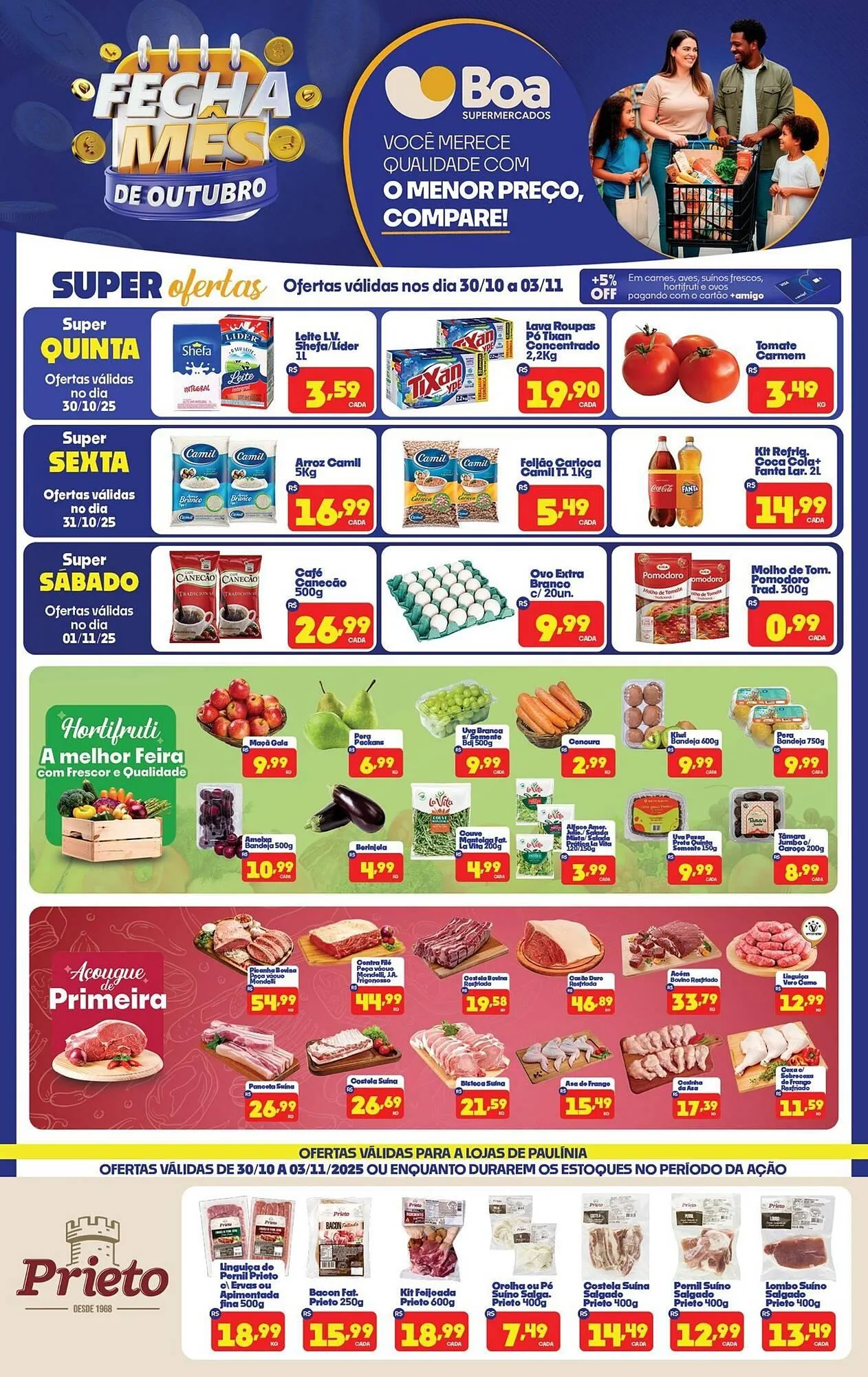 Tabloide Boa Supermercados - 1