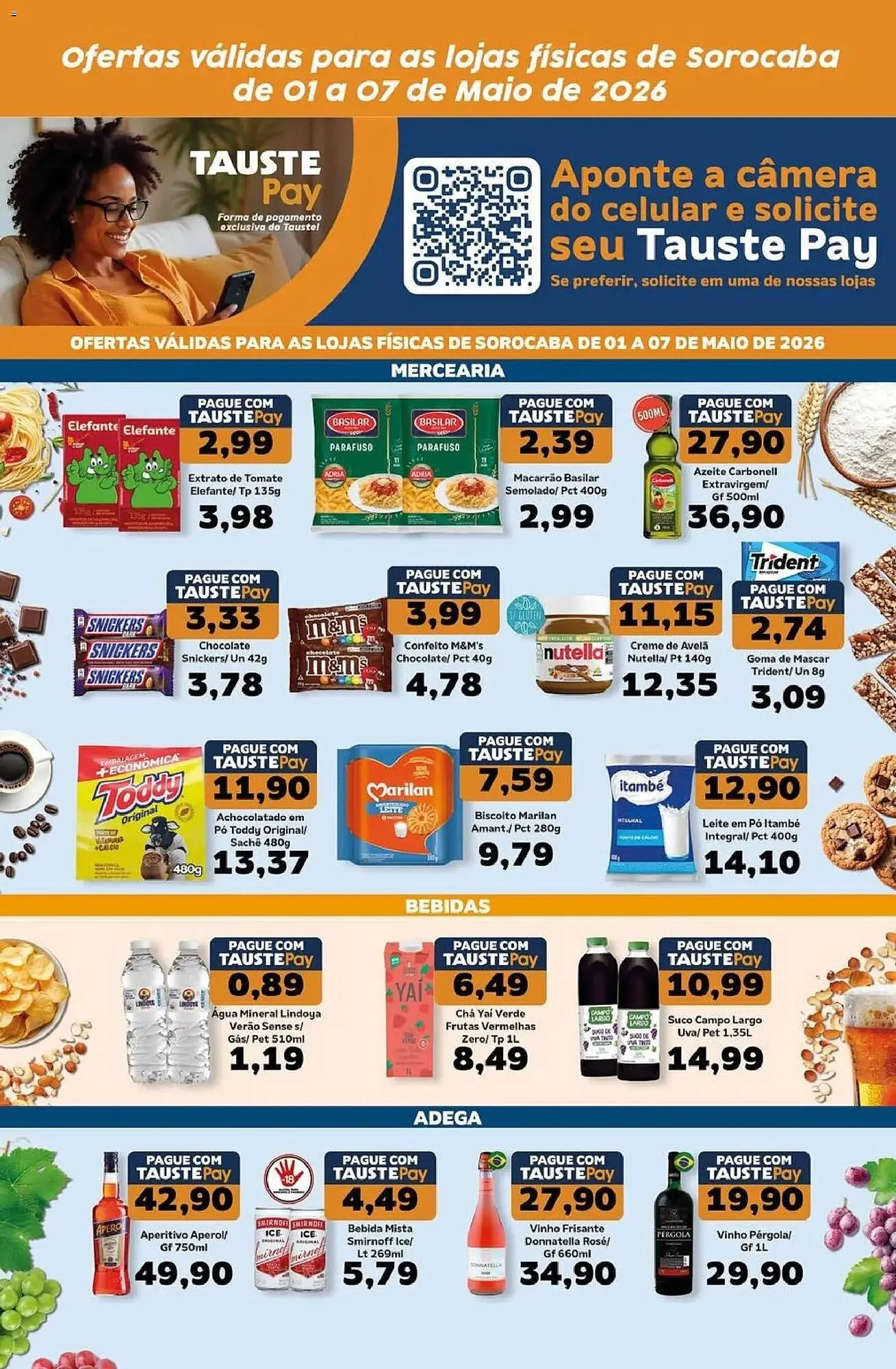 Encarte de Catálogo Supermercados Tauste 2 de maio até 7 de maio 2026 - Pagina 1