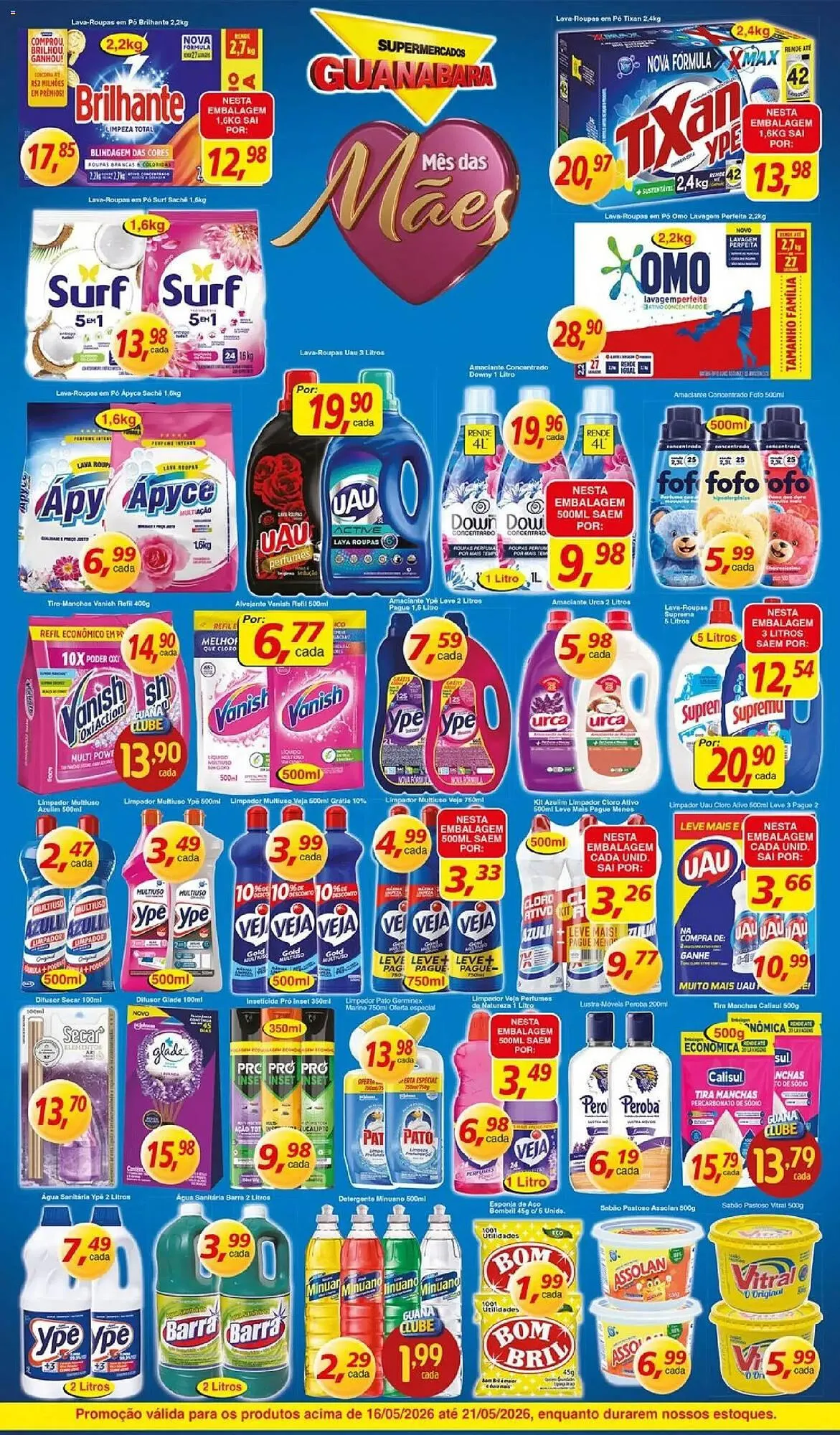 Encarte de Encarte Supermercados Guanabara 16 de maio até 21 de maio 2026 - Pagina 11