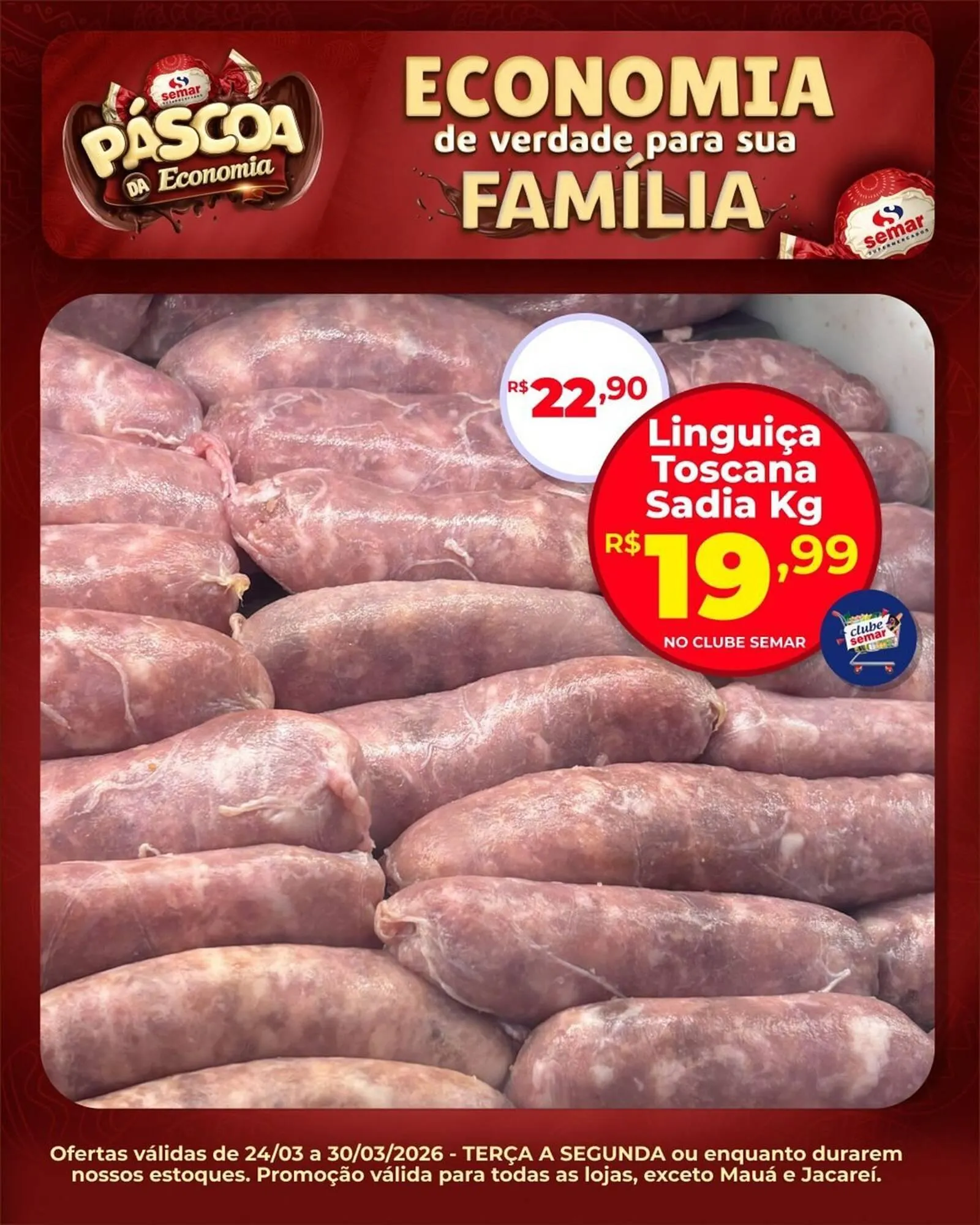 Encarte de Folheto Semar Supermercado 25 de março até 30 de março 2026 - Pagina 7