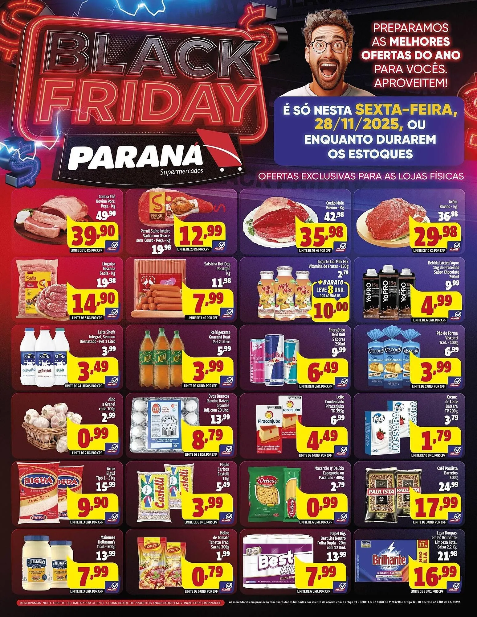 Folheto Supermercado Paraná - 1