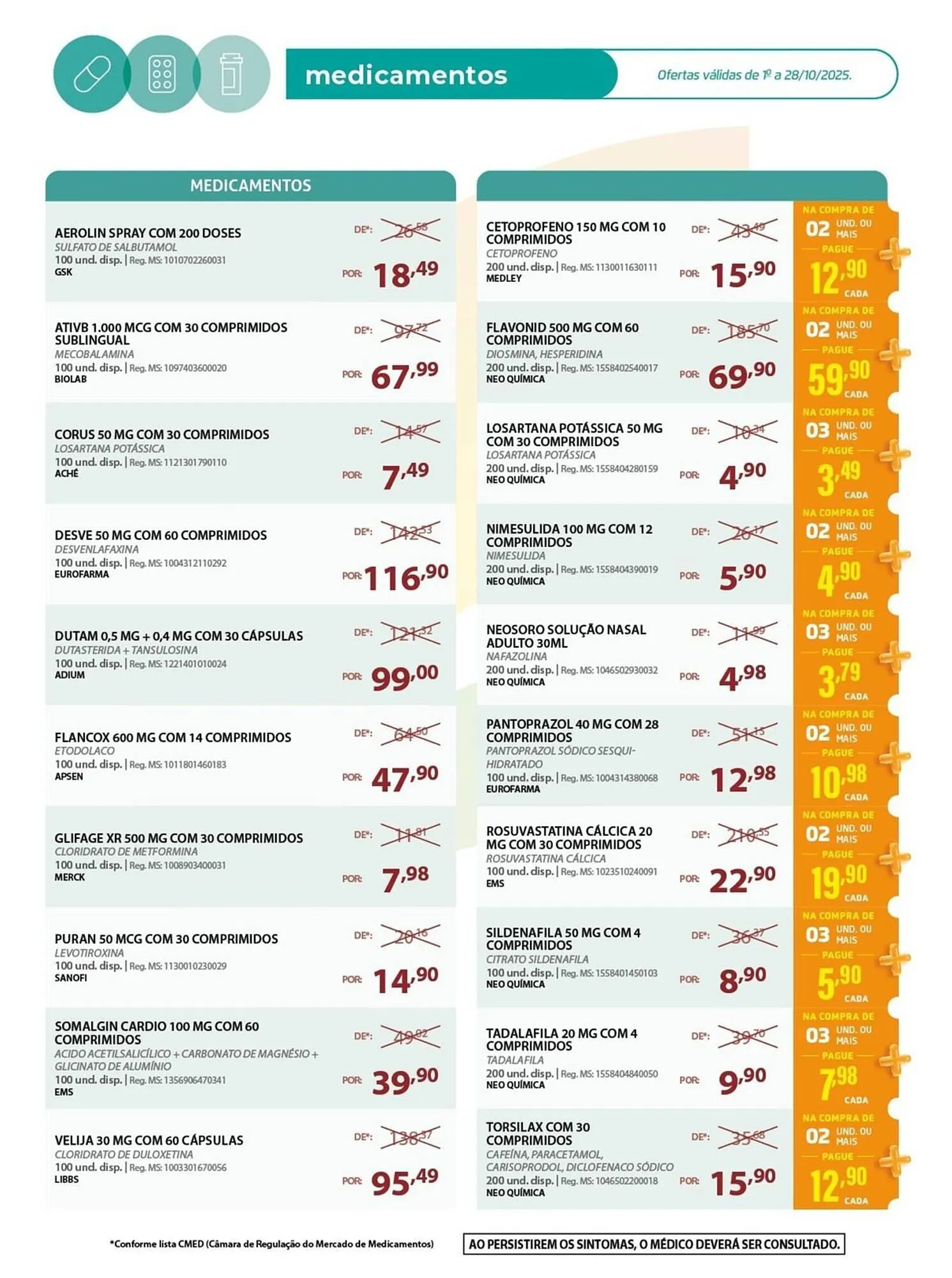 Encarte de Tabloide Cooper 1 de outubro até 28 de outubro 2025 - Pagina 7