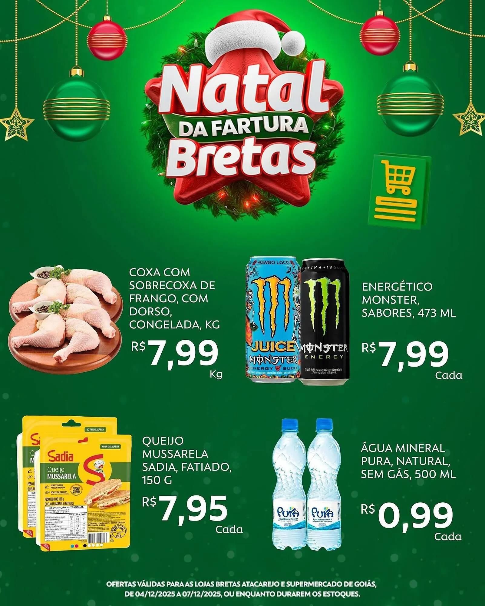 Encarte de Catálogo Supermercados Bretas 4 de dezembro até 7 de dezembro 2025 - Pagina 2