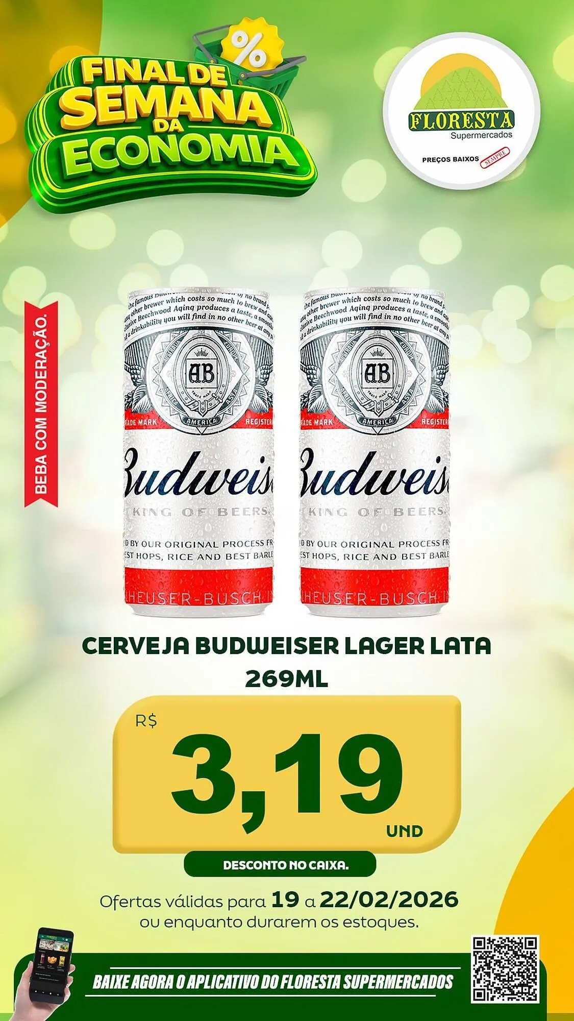 Encarte de Catálogo Floresta Supermercados 19 de fevereiro até 22 de fevereiro 2026 - Pagina 48