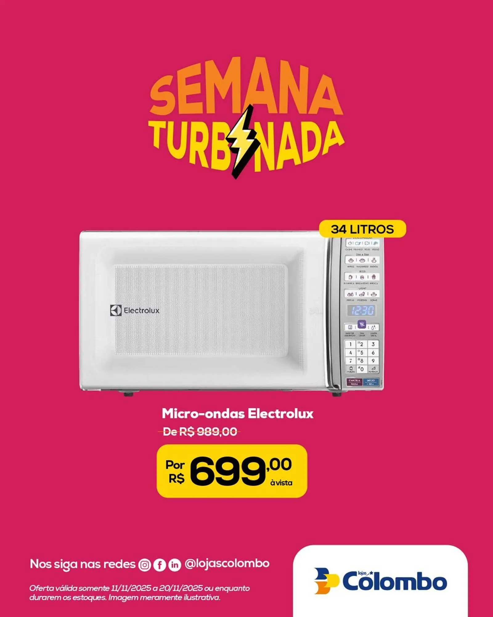 Encarte de Folheto Lojas Colombo 11 de novembro até 20 de novembro 2025 - Pagina 6