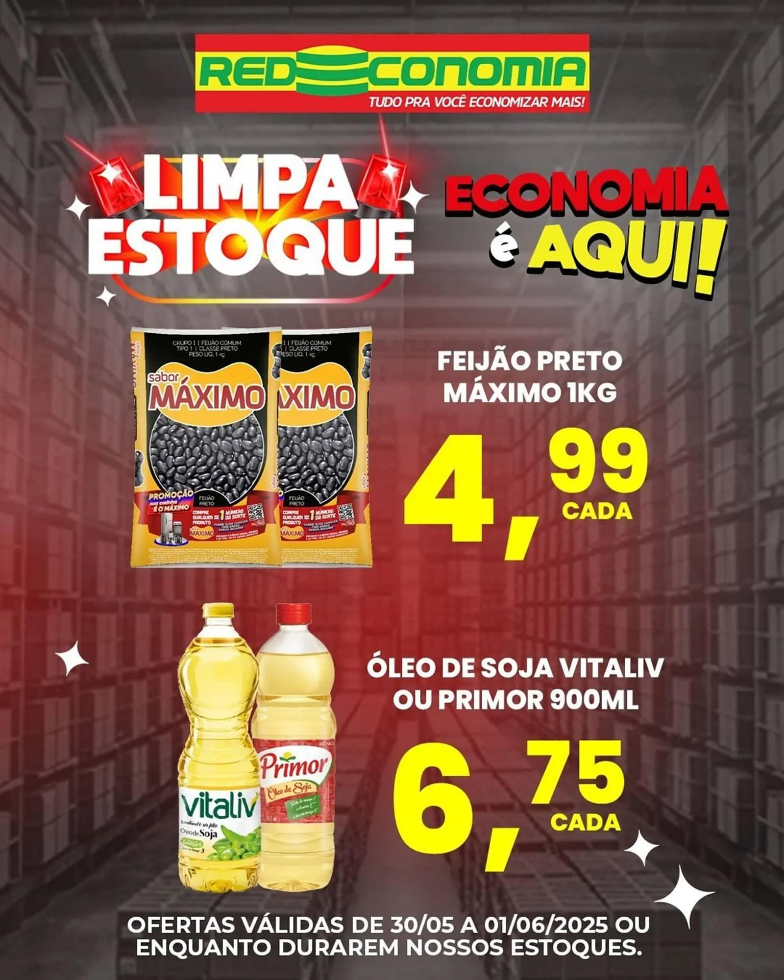 Encarte de Catálogo Rede Economia 30 de maio até 1 de junho 2025 - Pagina 1