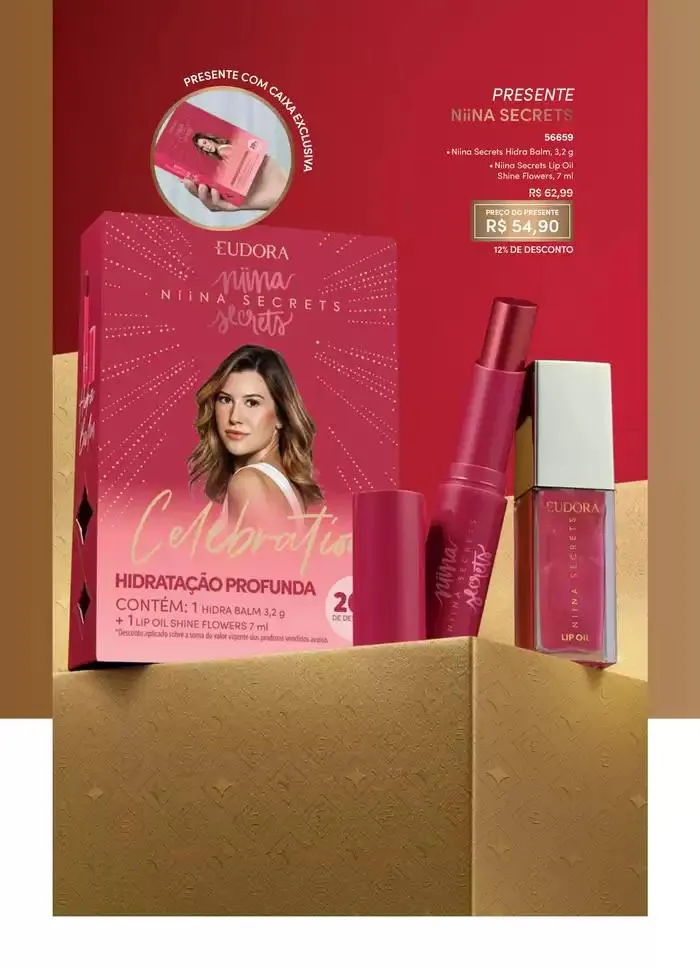 Encarte de Natal Eudora 31 de outubro até 30 de novembro 2024 - Pagina 12