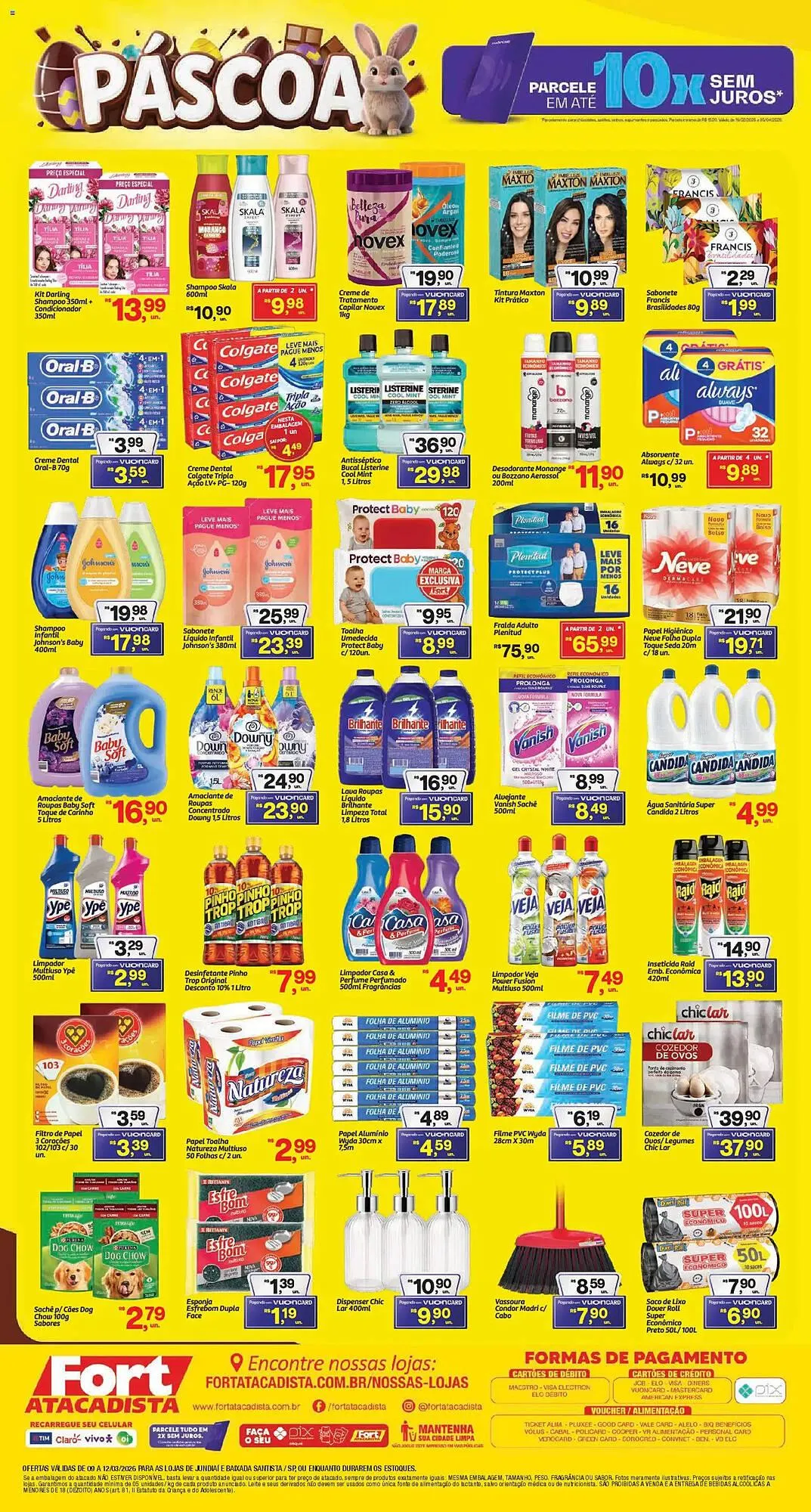 Encarte de Tabloide Fort Atacadista 9 de março até 12 de março 2026 - Pagina 4