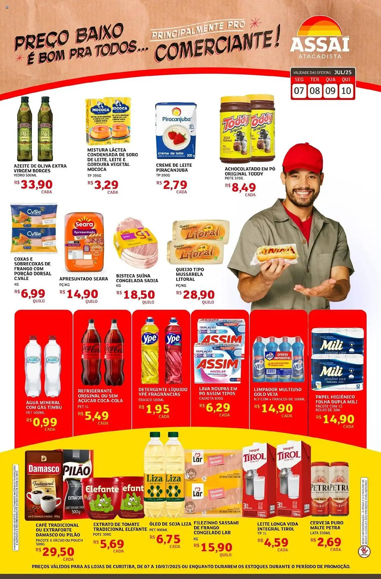 Encarte de Catálogo Assaí Atacadista 7 de julho até 10 de julho 2025 - Pagina 1