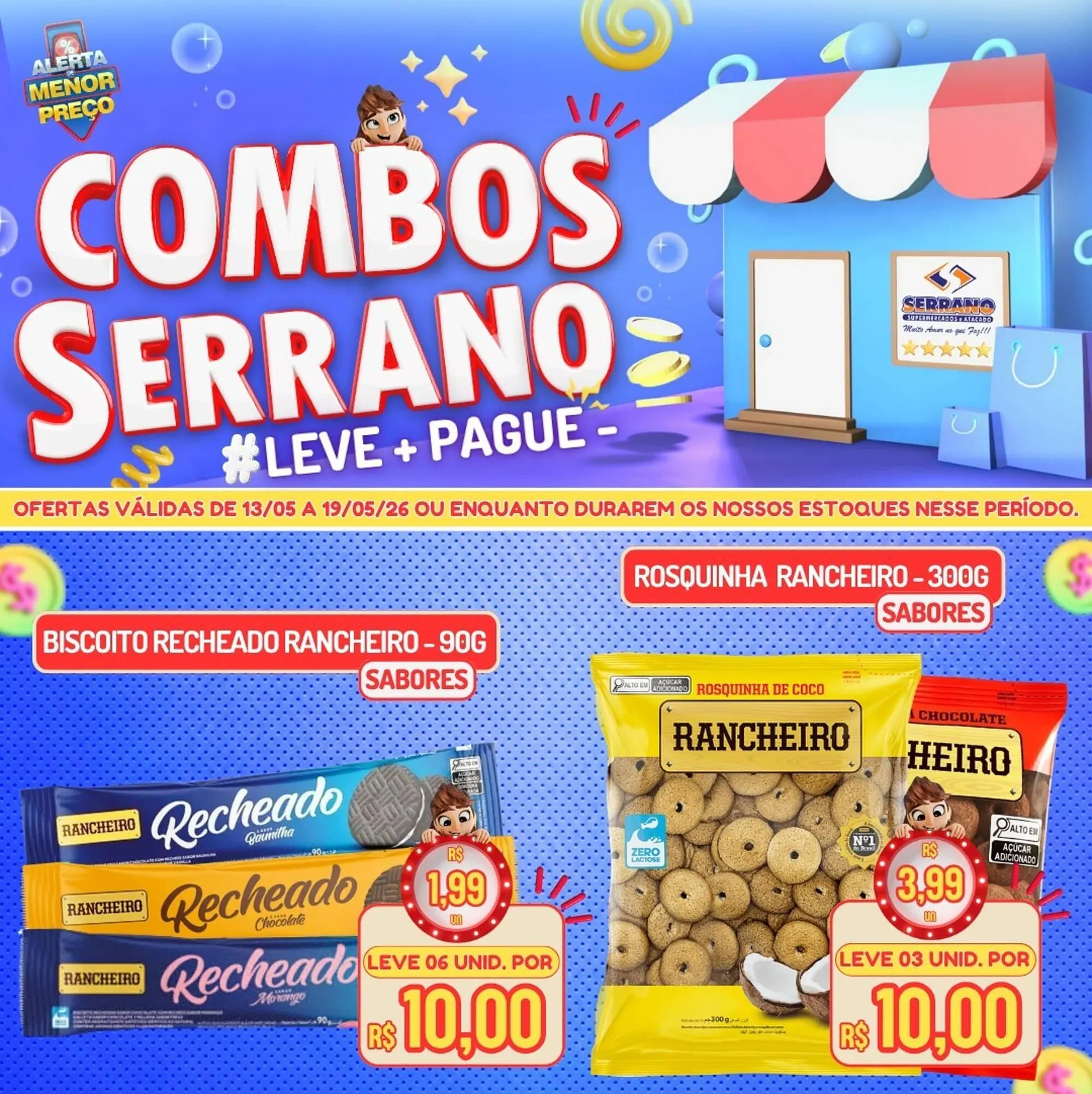 Encarte de Catálogo Serrano Supermercado 13 de maio até 19 de maio 2026 - Pagina 3