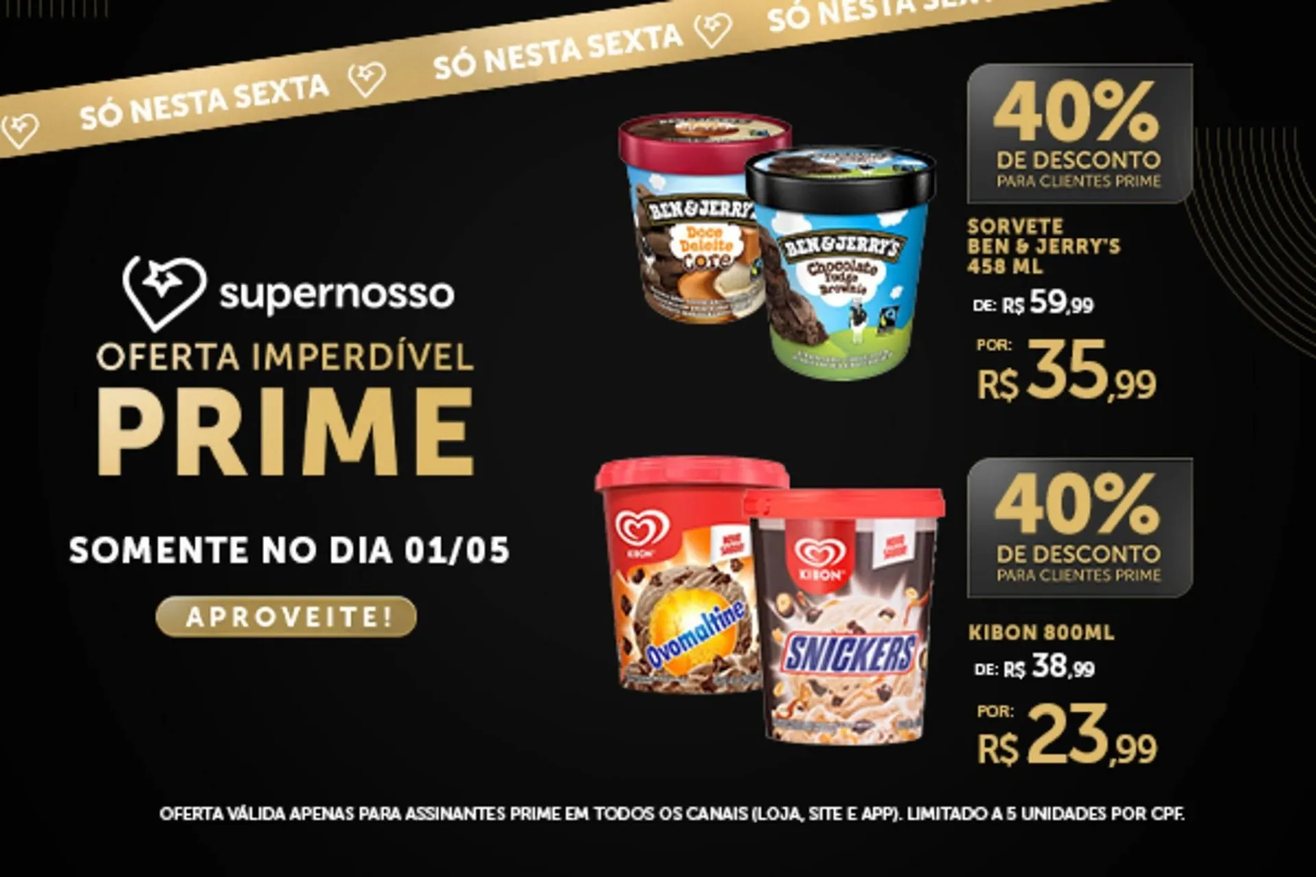 Encarte de Folheto Super Nosso 4 de maio até 10 de maio 2026 - Pagina 12