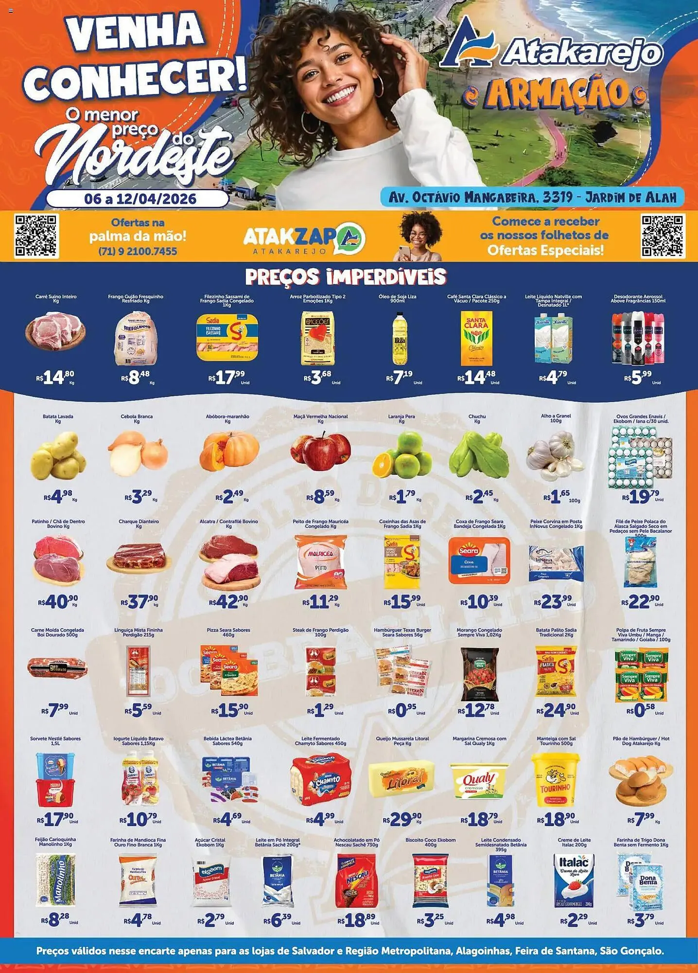 Encarte de Encarte Atakarejo 6 de abril até 12 de abril 2026 - Pagina 1