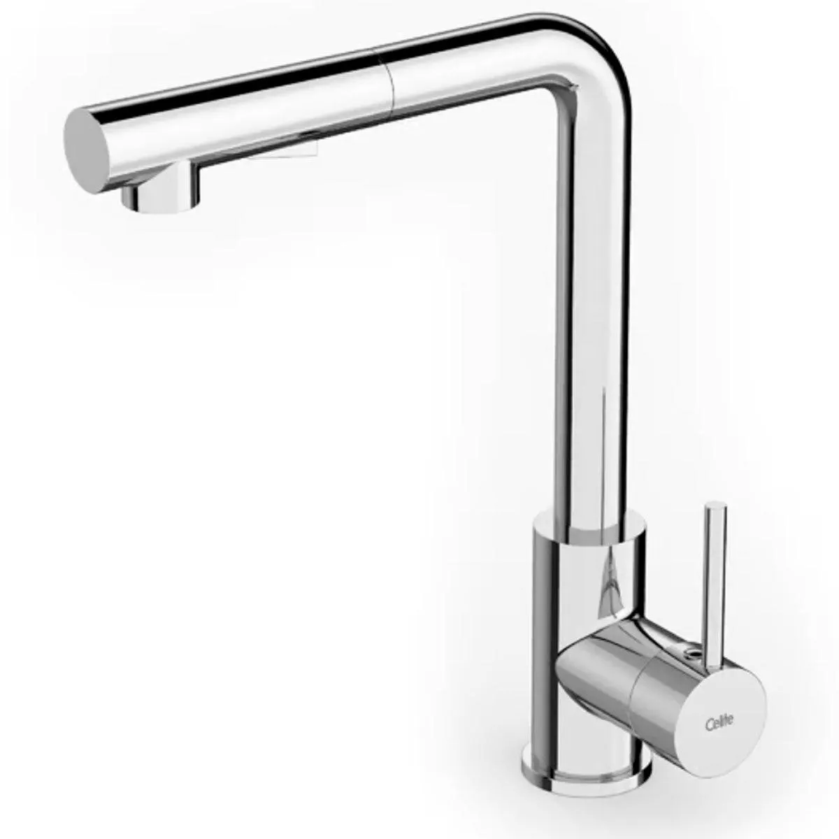 Torneira Para Cozinha de Mesa Celite Prática Monocomando Bica em L Cromado (MP)