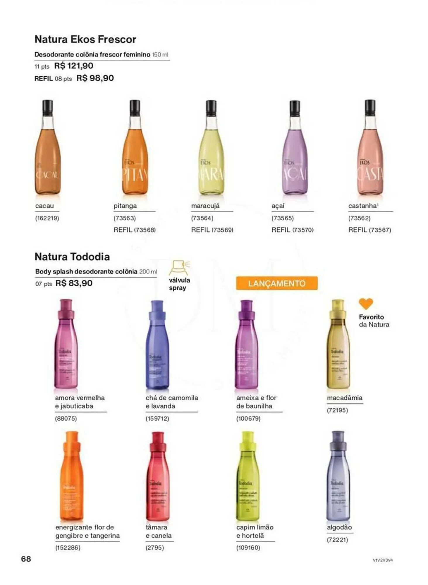 Encarte de Catálogo Natura 24 de abril até 30 de maio 2025 - Pagina 68