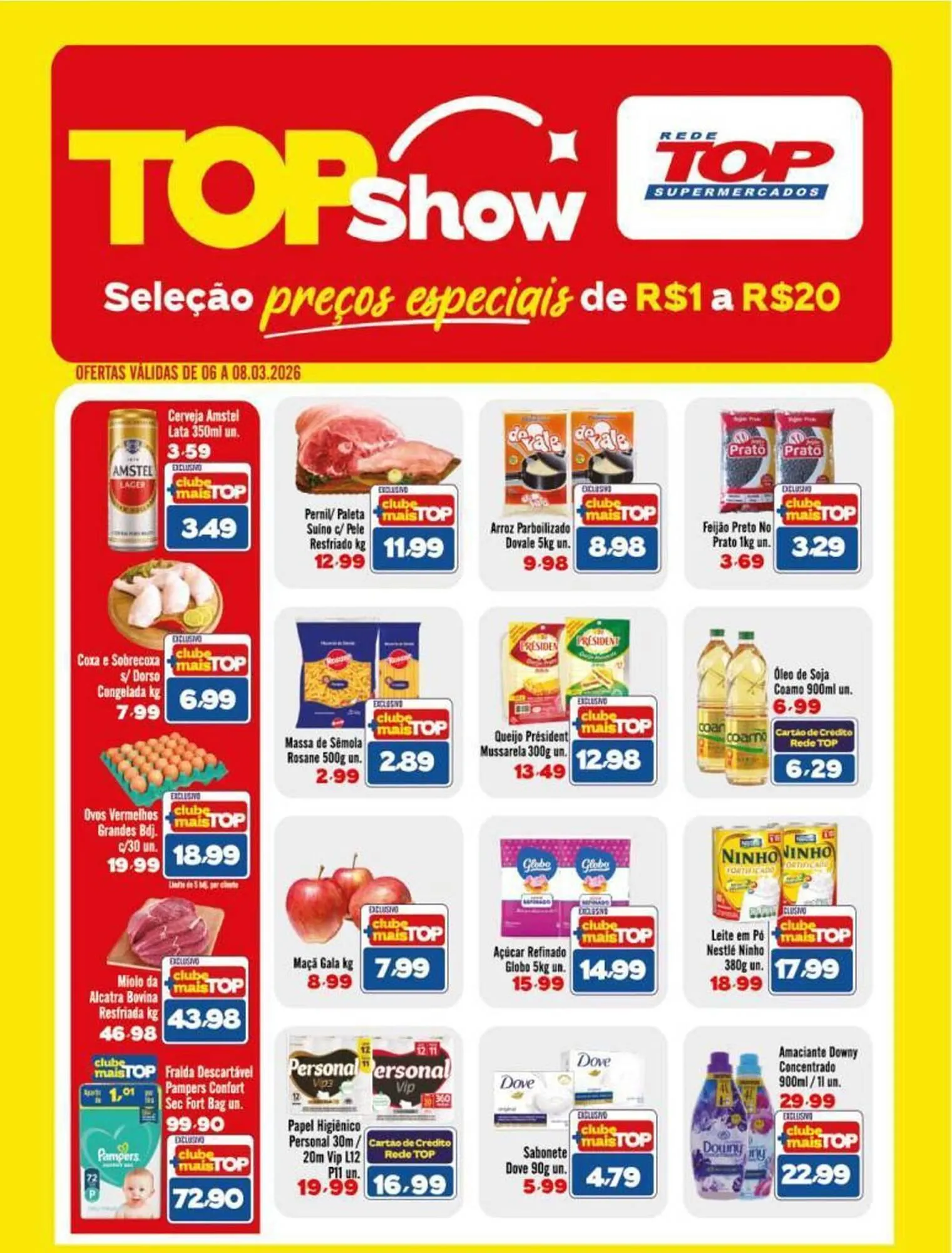 Encarte de Encarte Rede Top 5 de março até 8 de março 2026 - Pagina 1