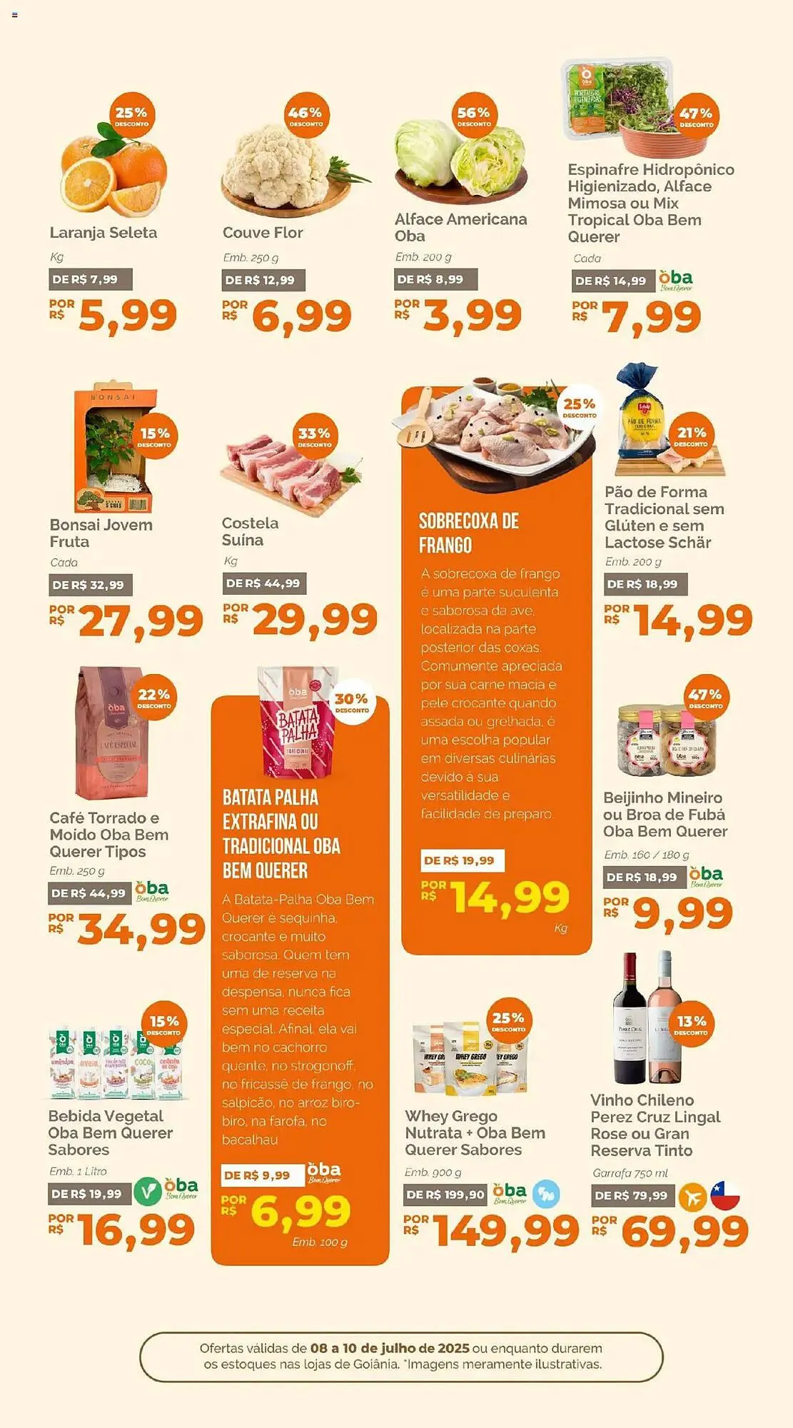 Encarte de Catálogo Oba Hortifruti 8 de julho até 10 de julho 2025 - Pagina 5