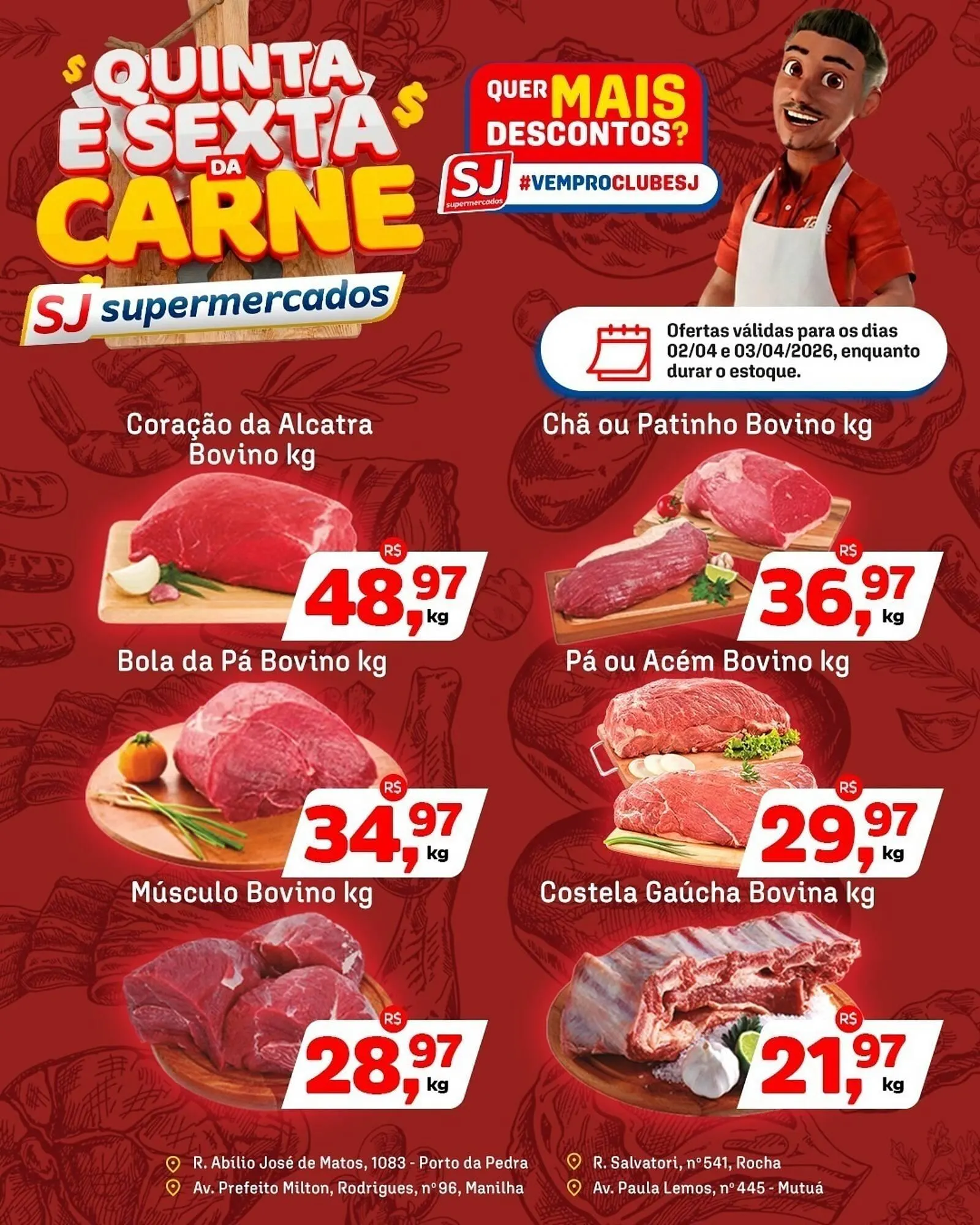 Encarte de Encarte Sj Supermercados 2 de abril até 3 de abril 2026 - Pagina 2