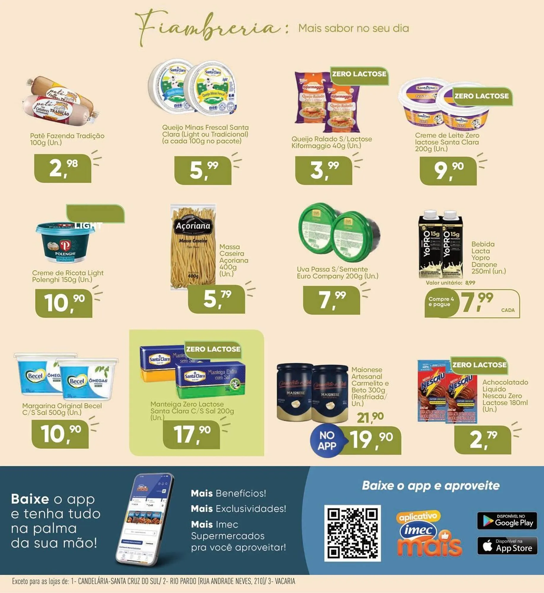 Encarte de Catálogo Imec Supermercados 29 de outubro até 9 de novembro 2025 - Pagina 9