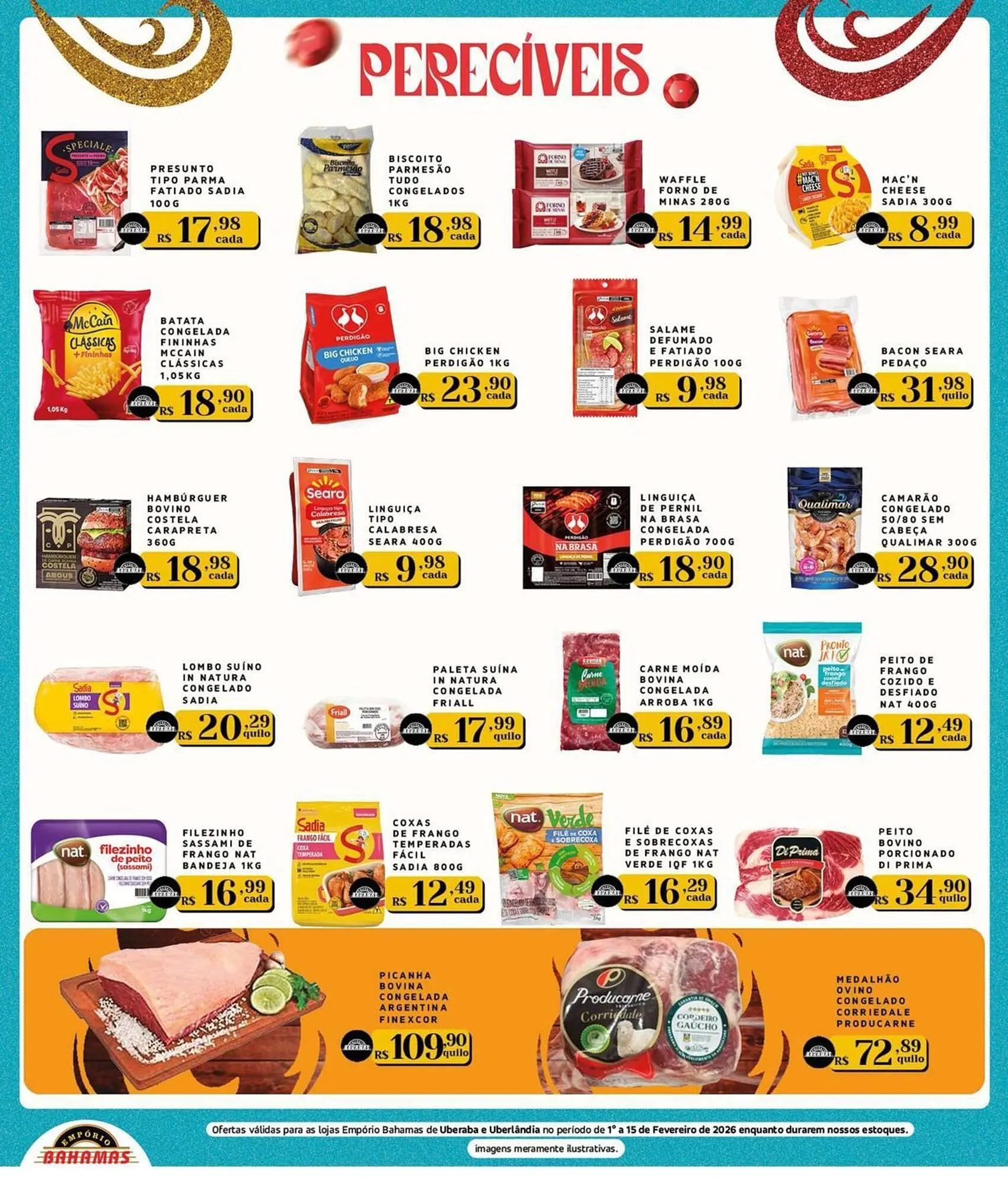Encarte de Catálogo Empório Bahamas 1 de fevereiro até 15 de fevereiro 2026 - Pagina 10