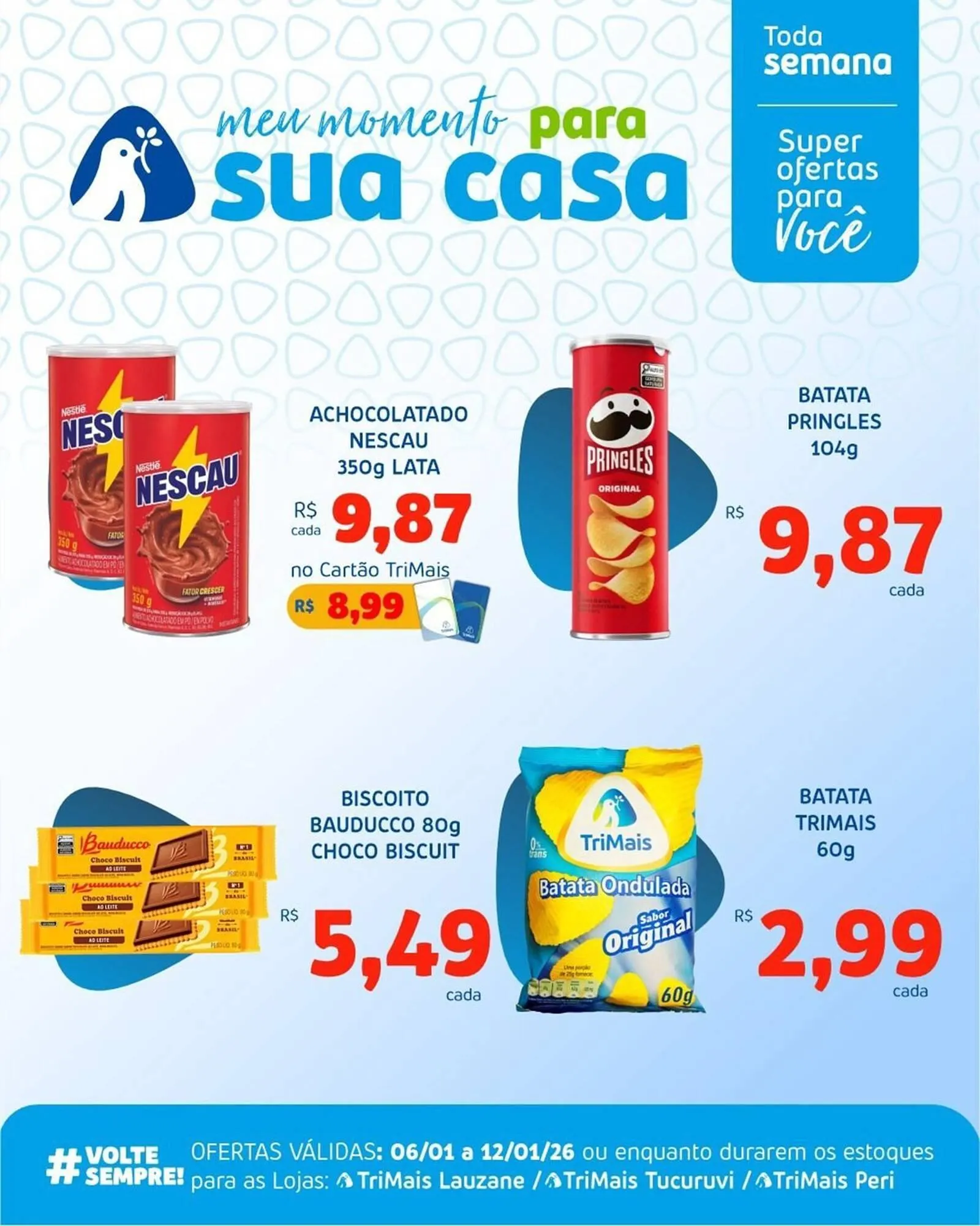 Encarte de Catálogo Trimais Supermercado 6 de janeiro até 12 de janeiro 2026 - Pagina 1