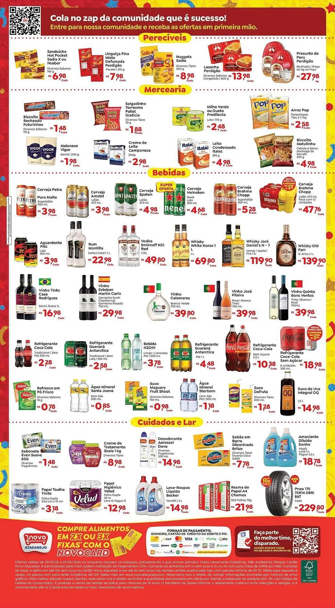 Encarte de Folheto Novo Atacarejo 29 de janeiro até 1 de fevereiro 2026 - Pagina 2
