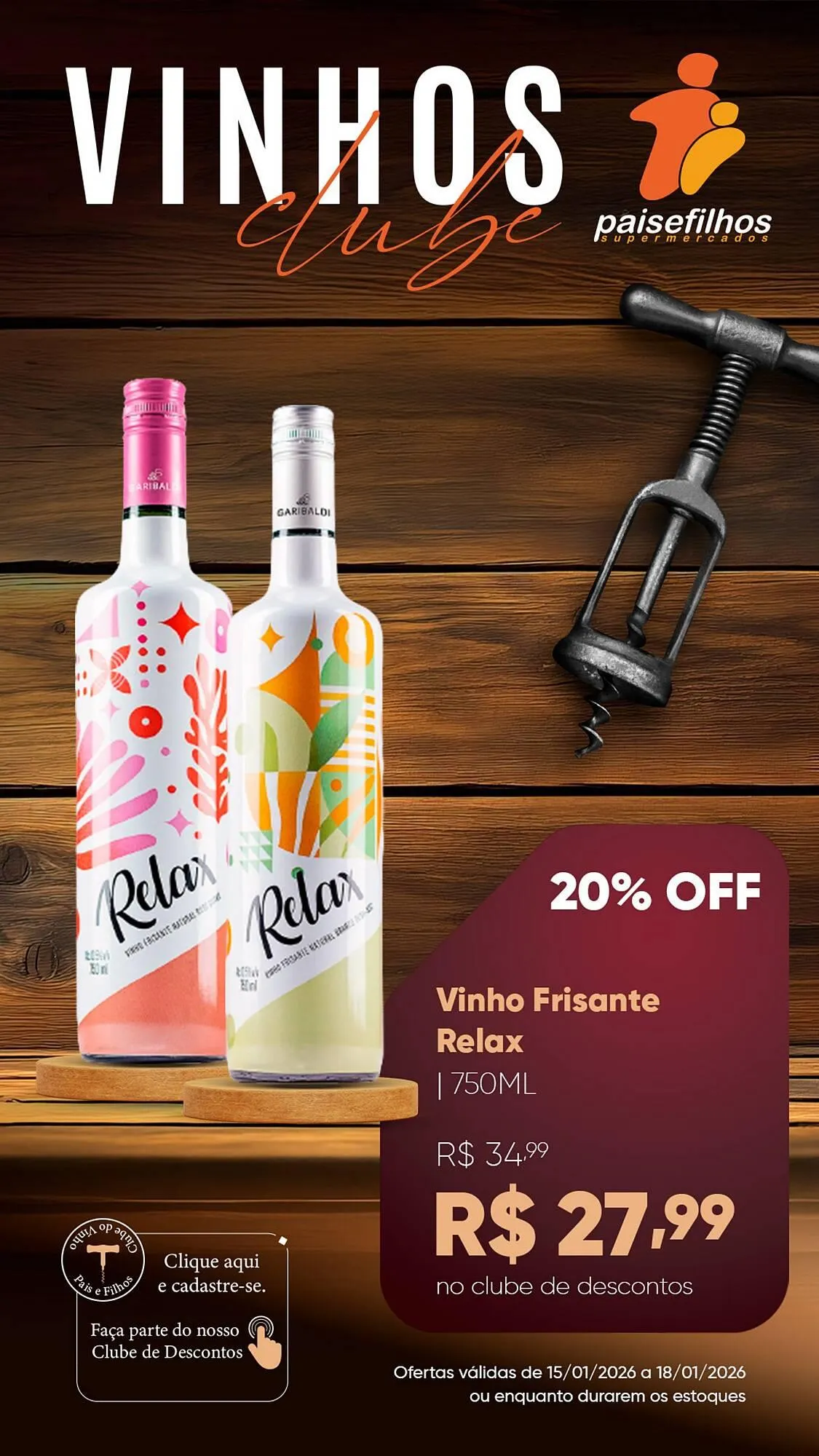 Encarte de Catálogo Pais e Filhos Supermercados 17 de janeiro até 18 de janeiro 2026 - Pagina 8