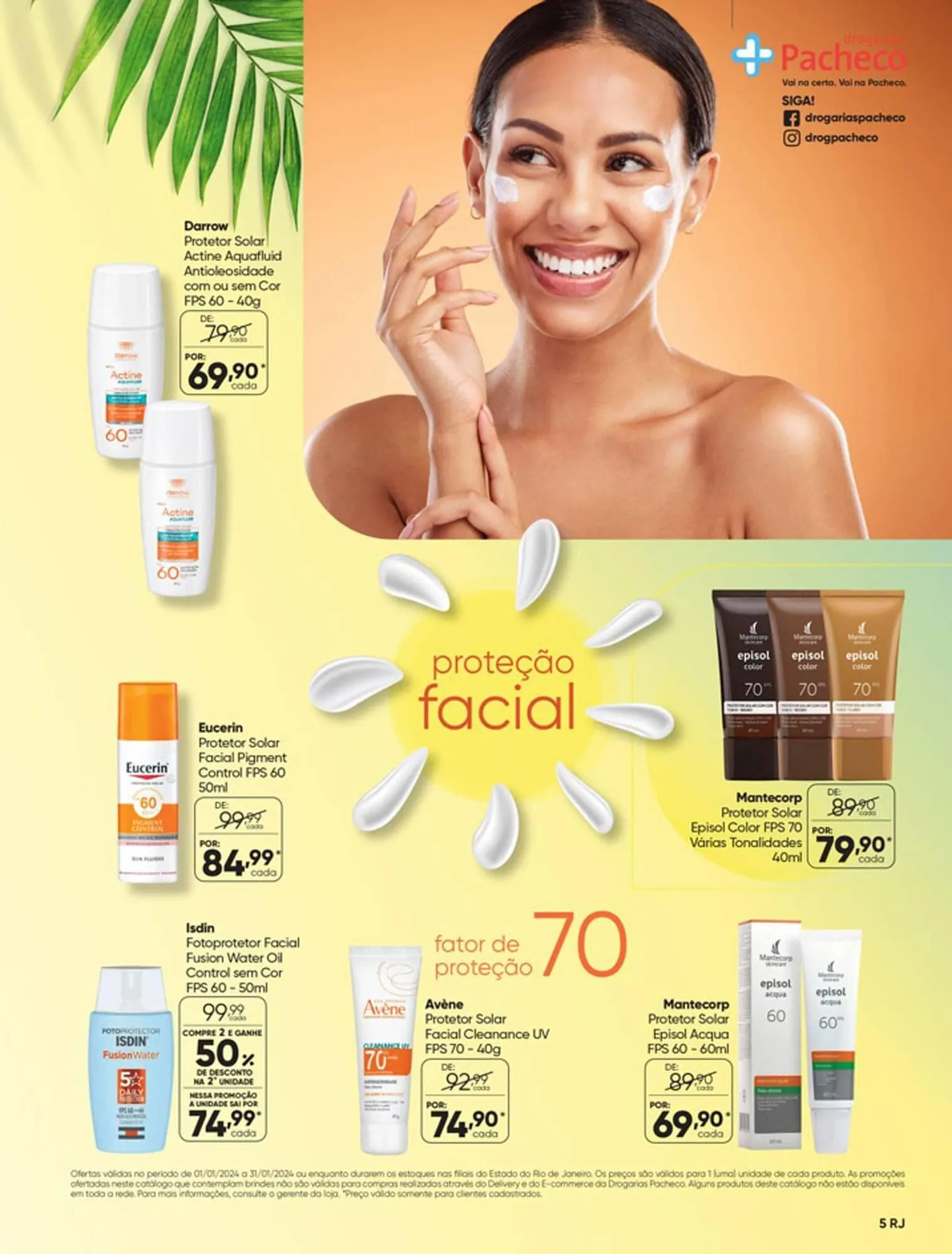 Encarte de Catálogo Drogarias Pacheco 3 de janeiro até 31 de janeiro 2024 - Pagina 5